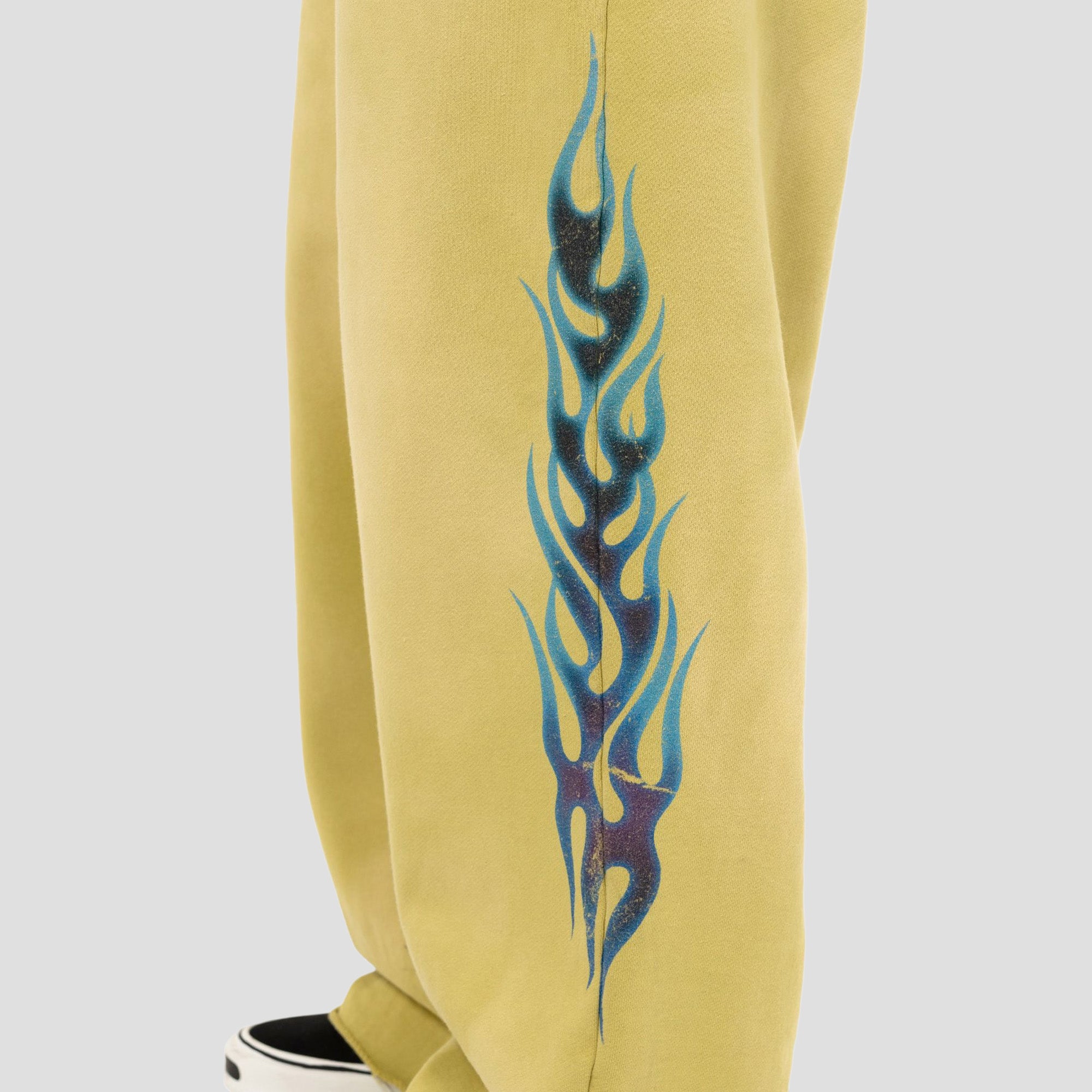 FIRE DISTRESSED SWEAT PANTS