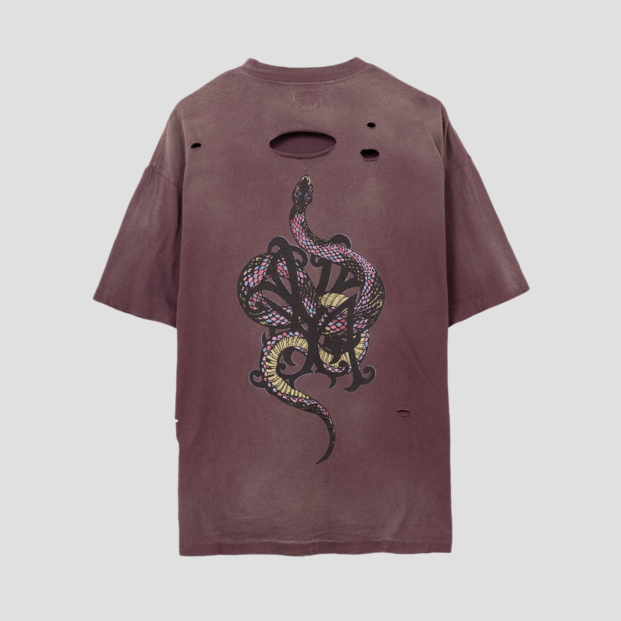 SNAKE DISTRESSED S/S T-SHIRTS