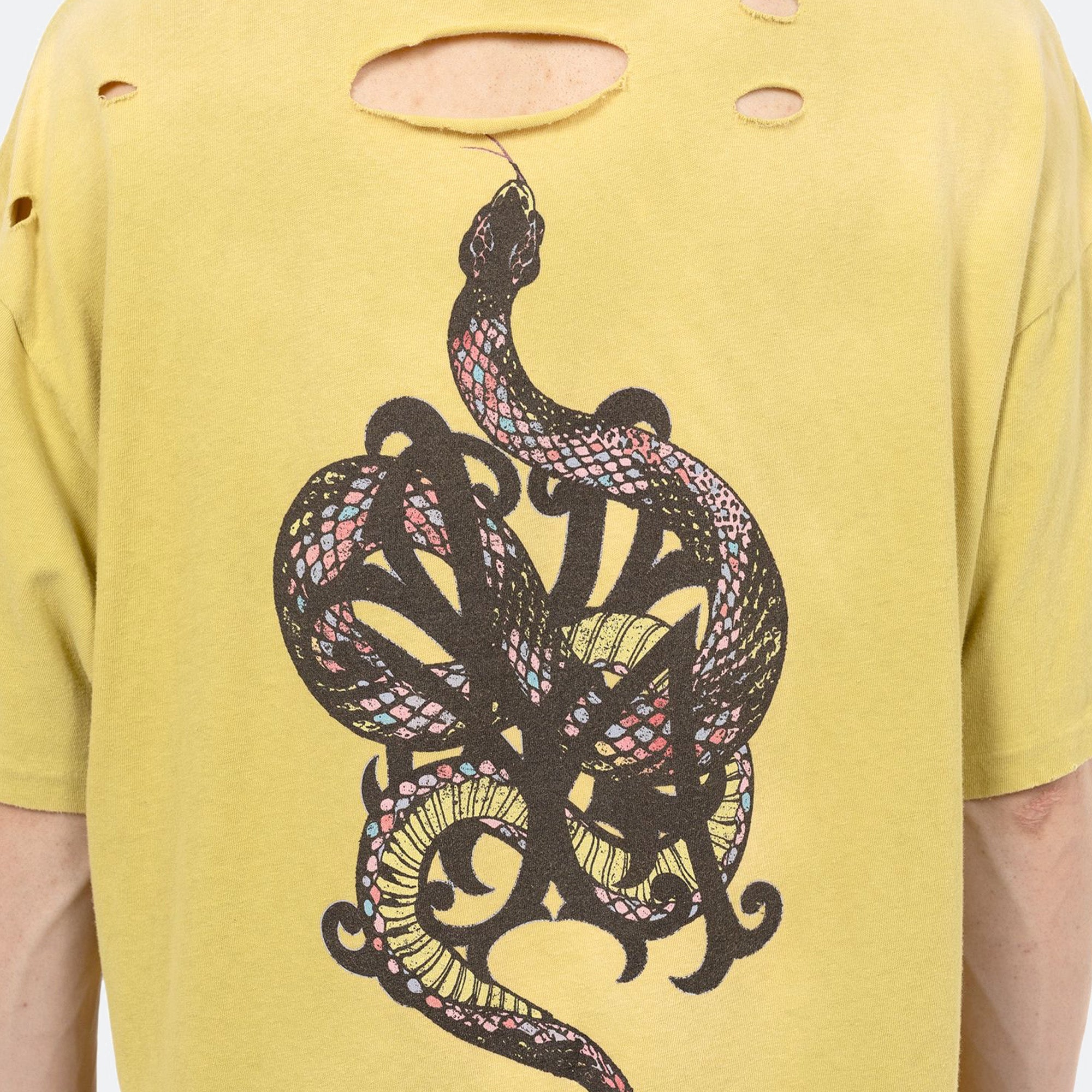 SNAKE DISTRESSED S/S T-SHIRTS