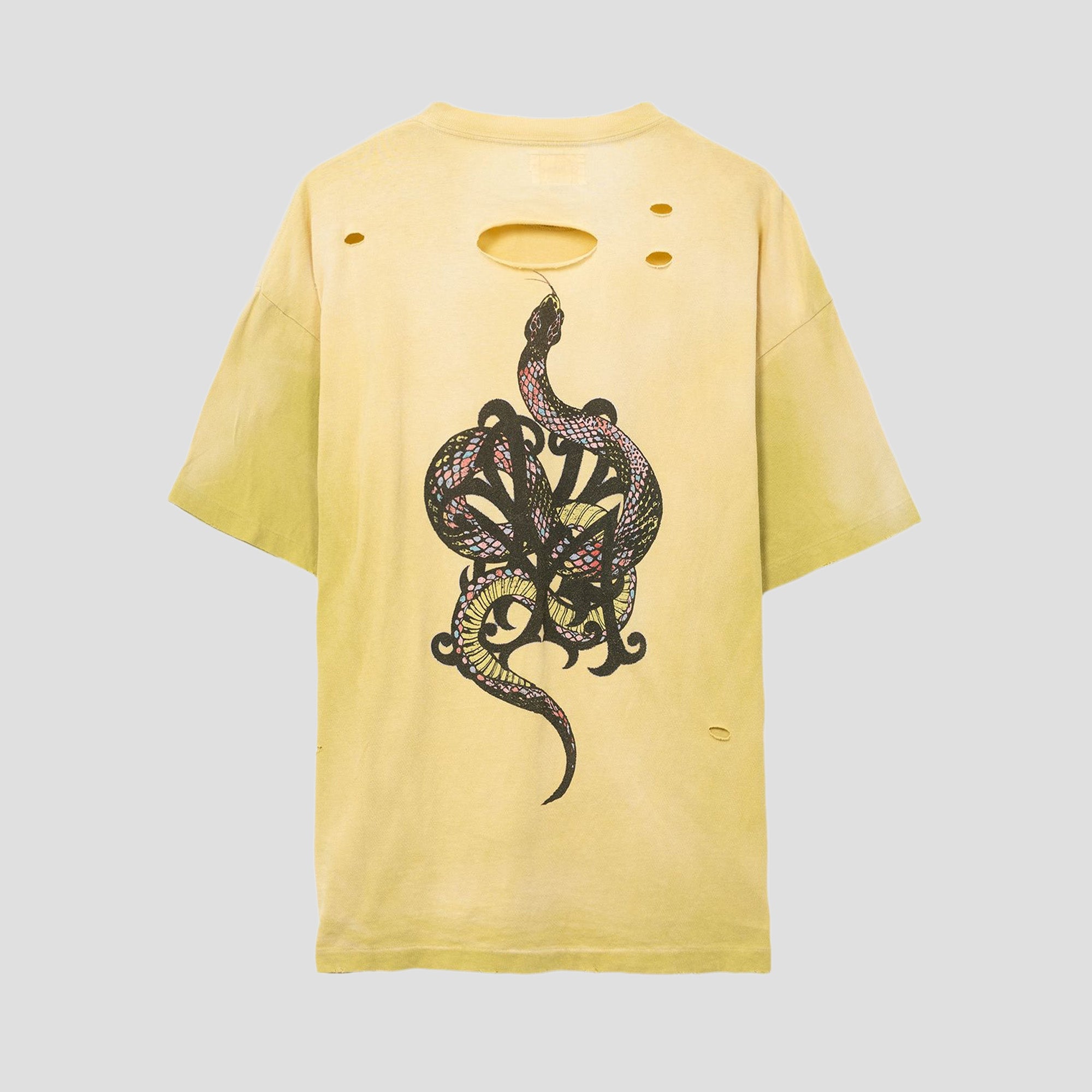 SNAKE DISTRESSED S/S T-SHIRTS