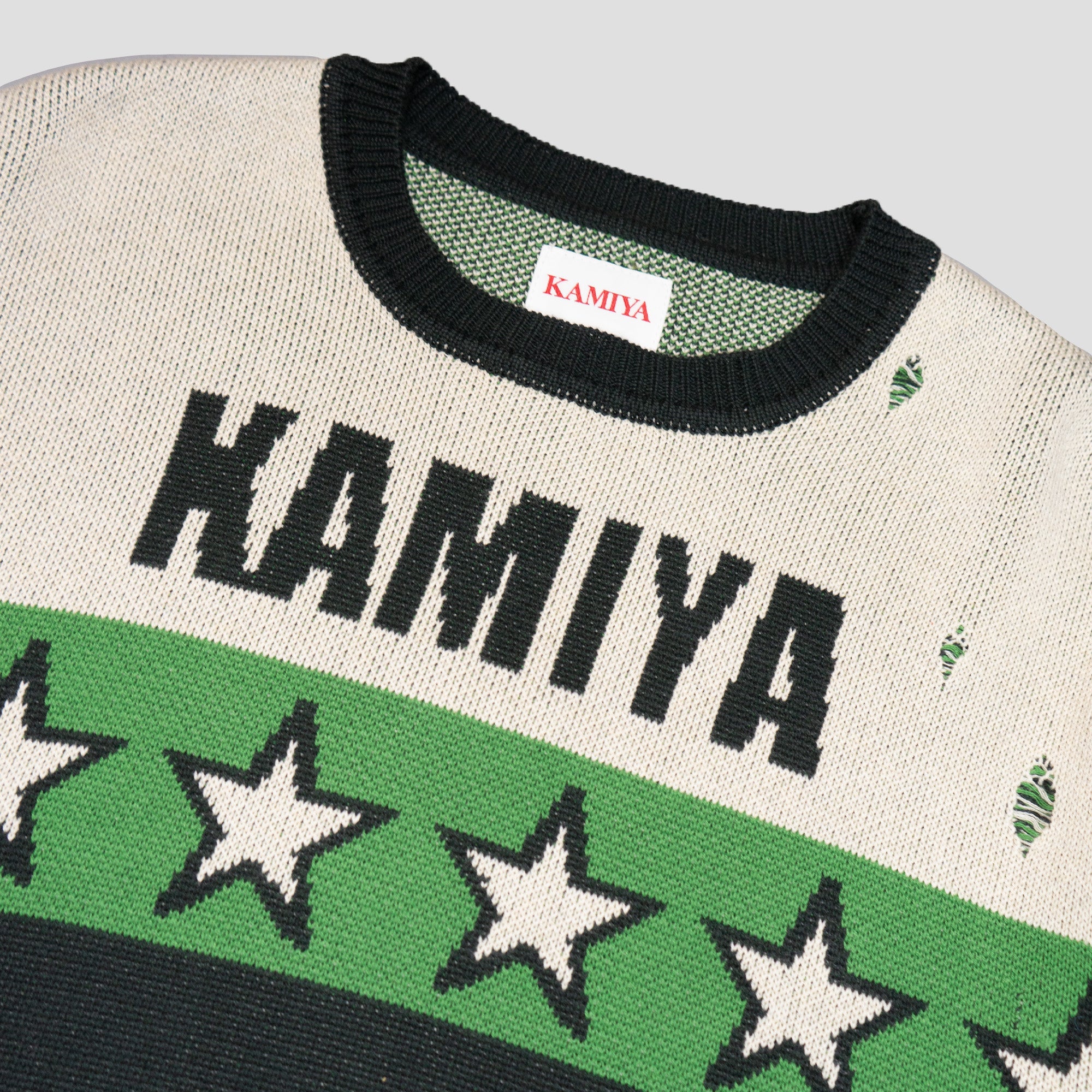 RACING JACQUARD SWEATER