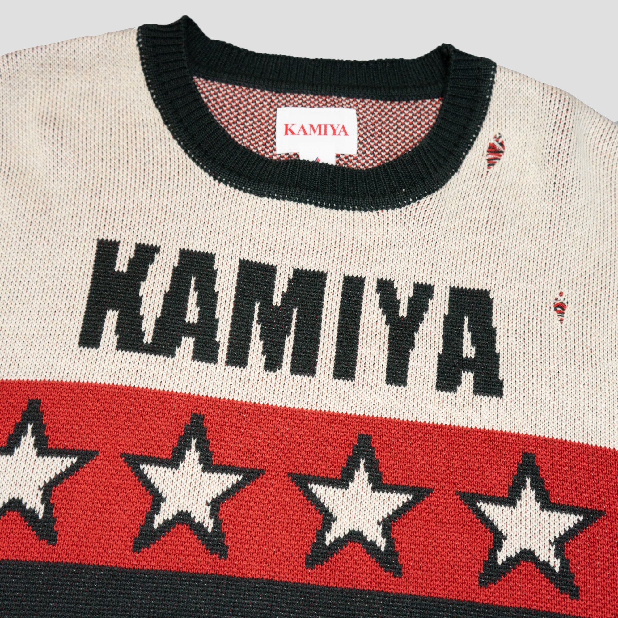 RACING JACQUARD SWEATER