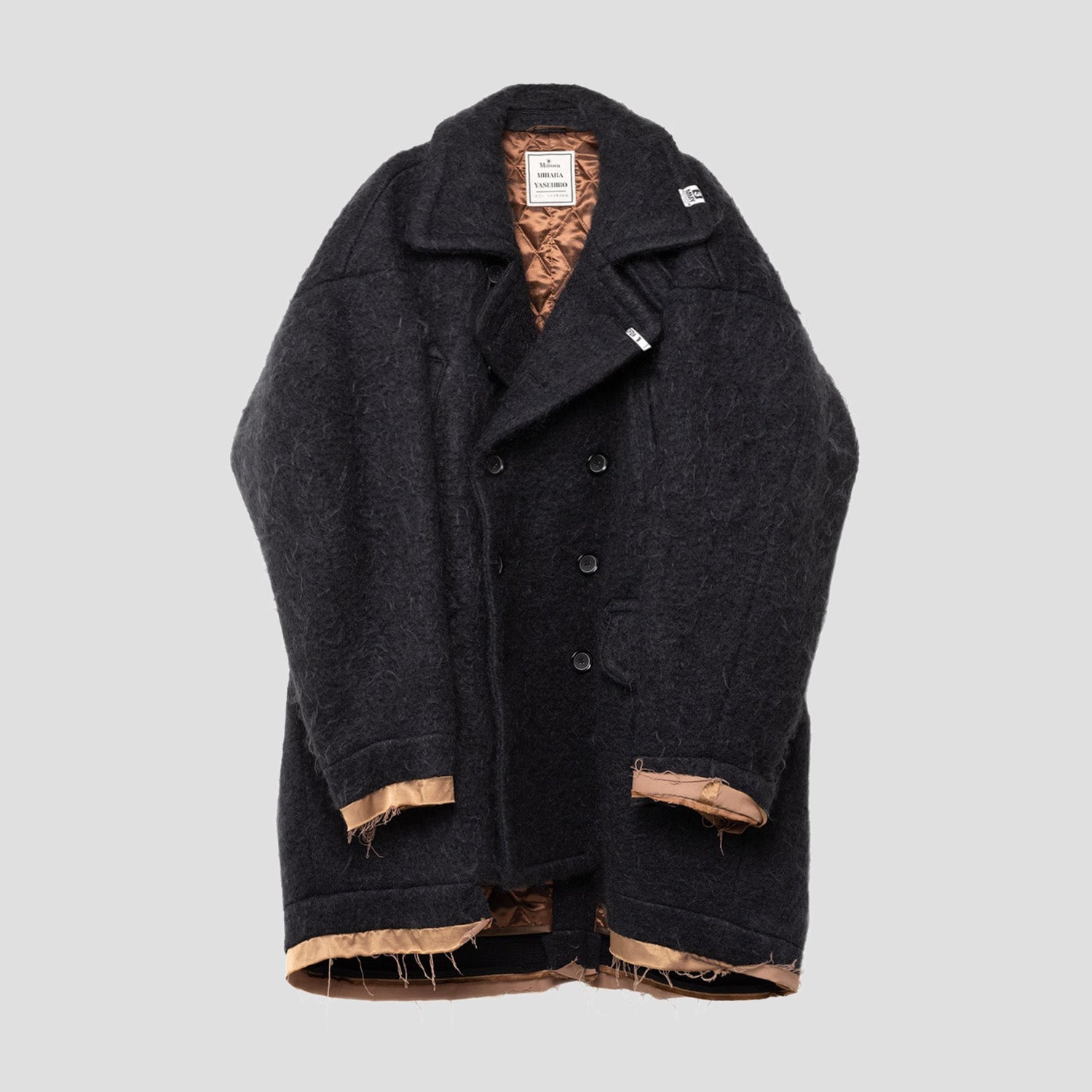 MIHARA YASUHIRO - SHAGGY WOOL COAT