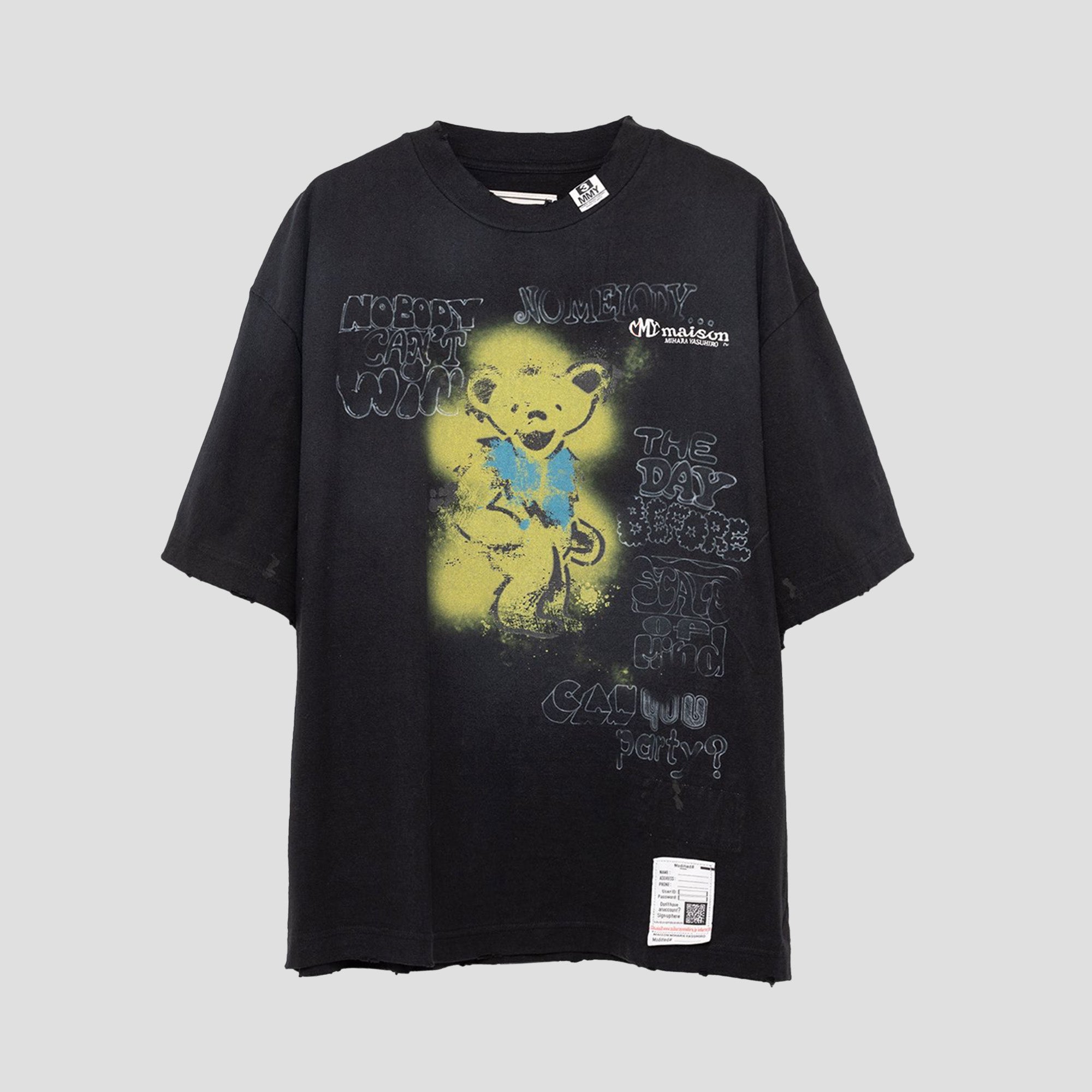 MIHARA YASUHIRO - BEAR T-SHIRTS