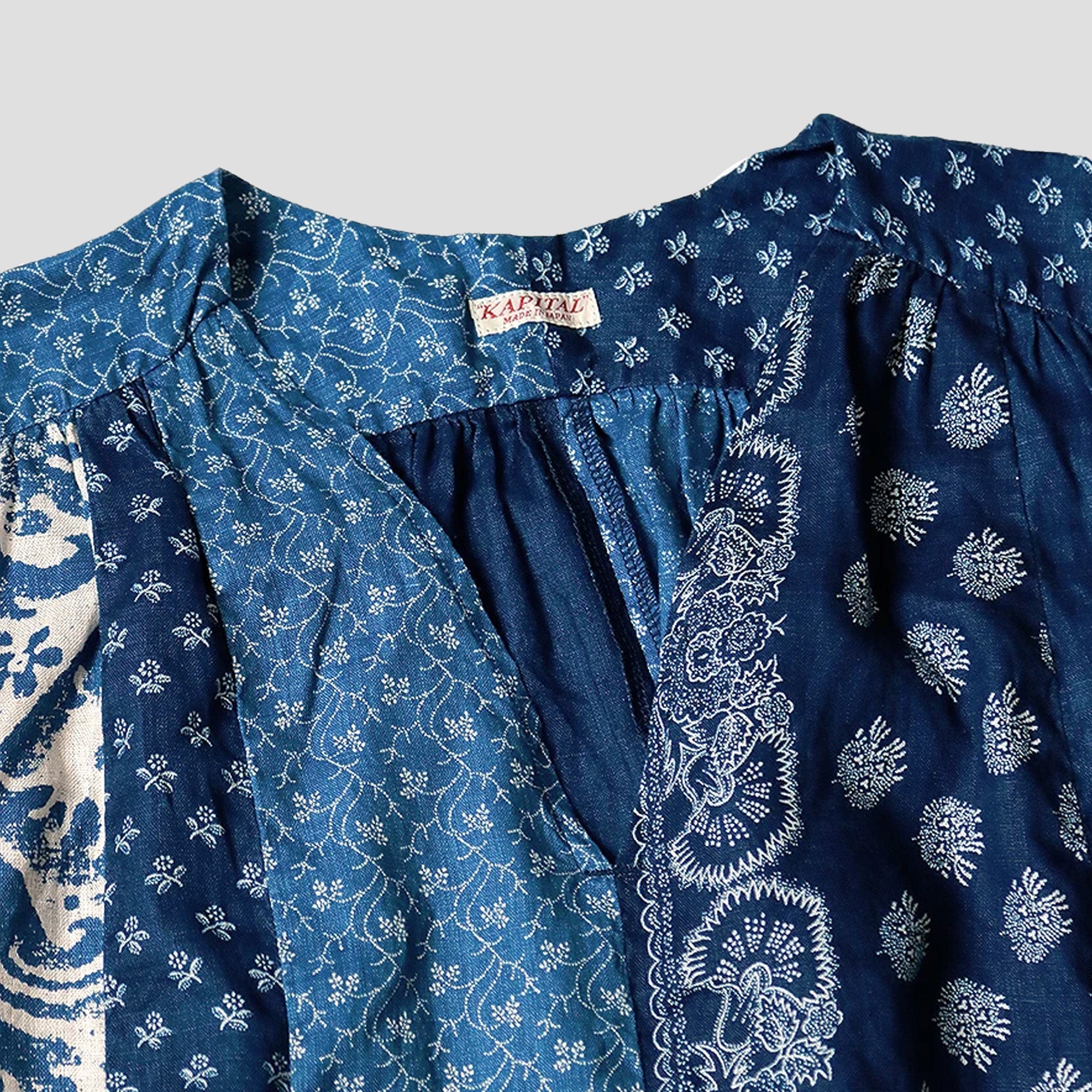 INDIGO LINEN DRESS