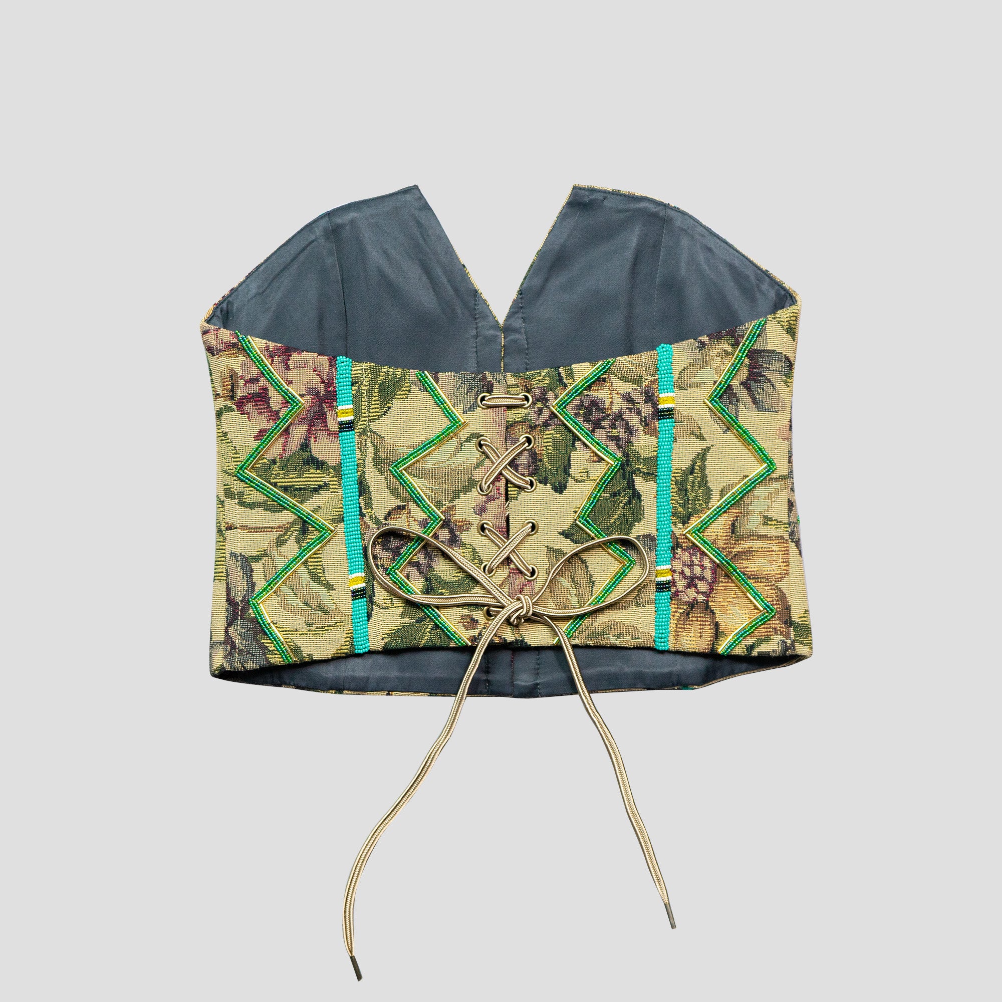 GOBELIN CORSET (BEADS EMBROIDERY)
