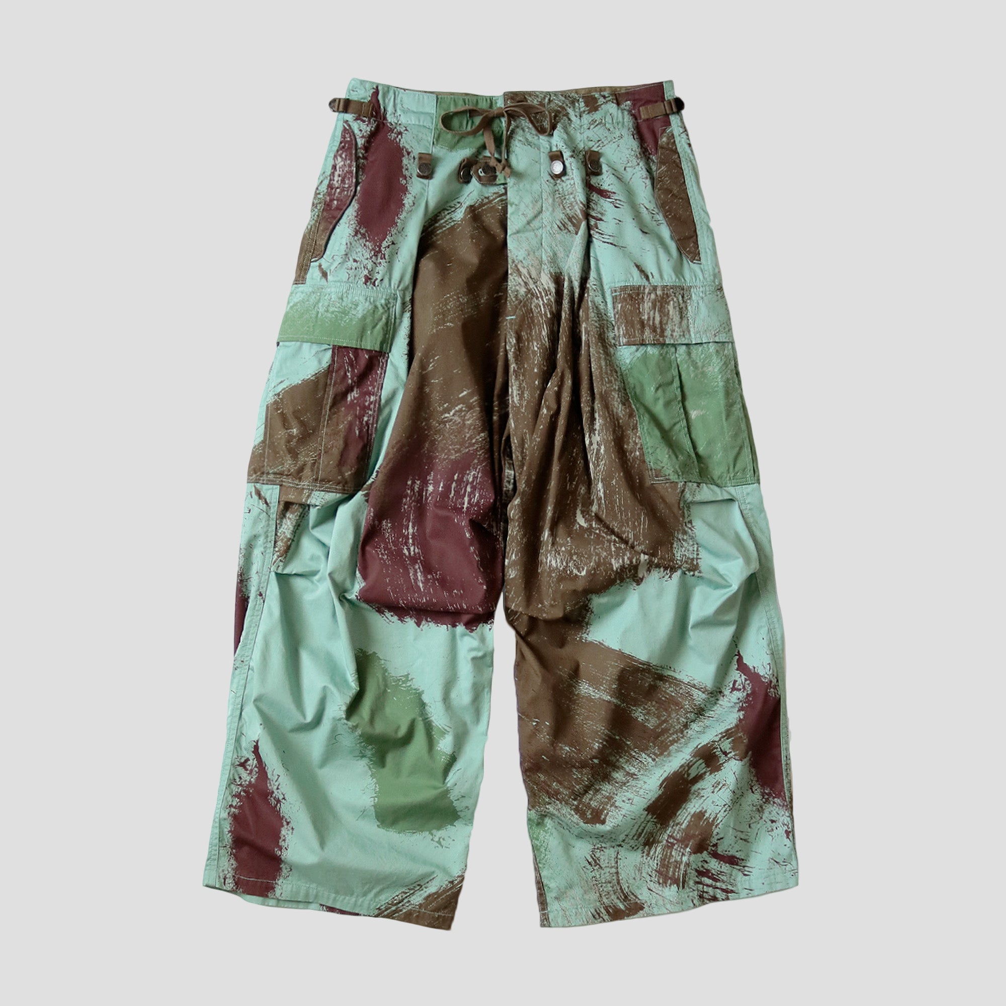 BRUSH-CAMO CARGO PANTS