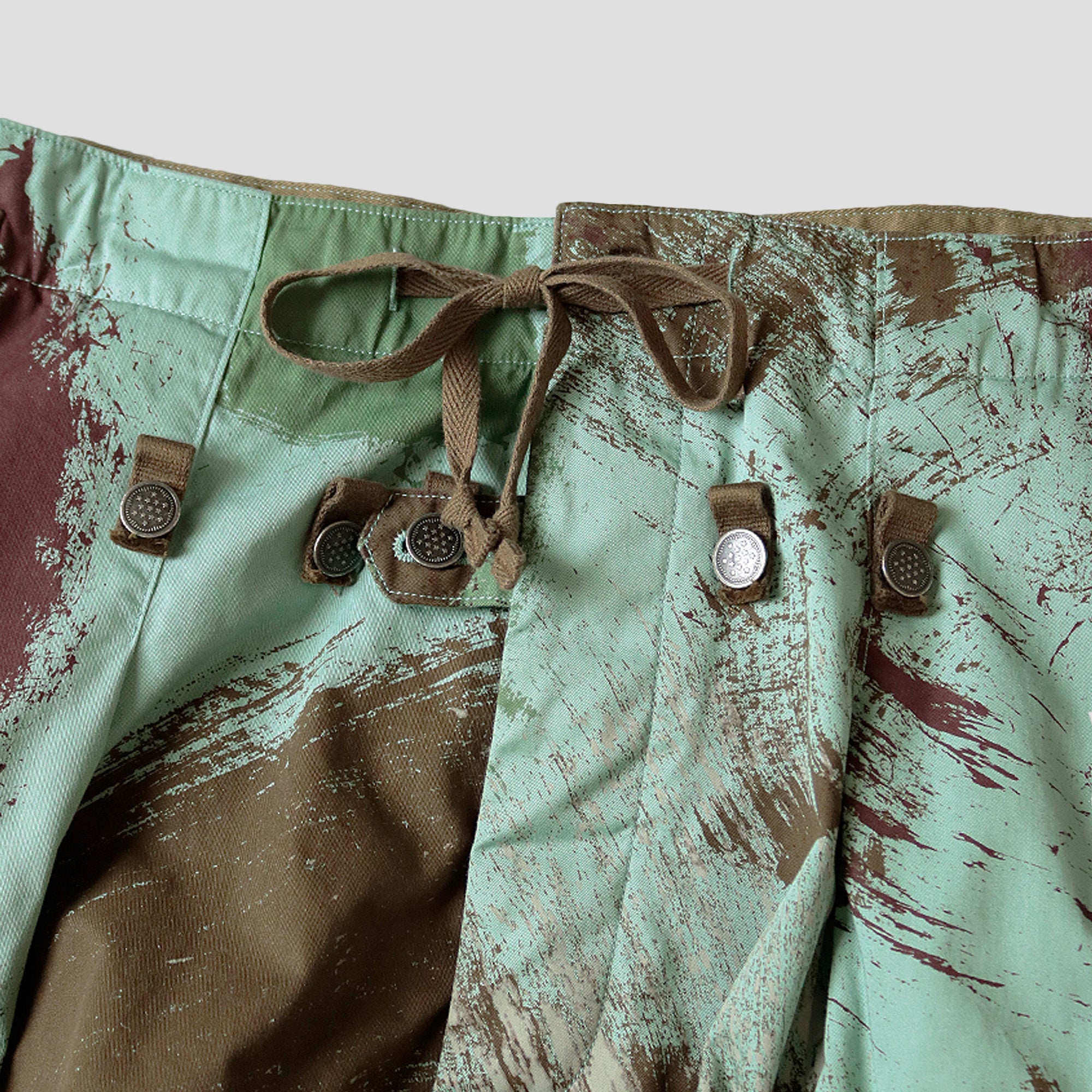 BRUSH-CAMO CARGO PANTS