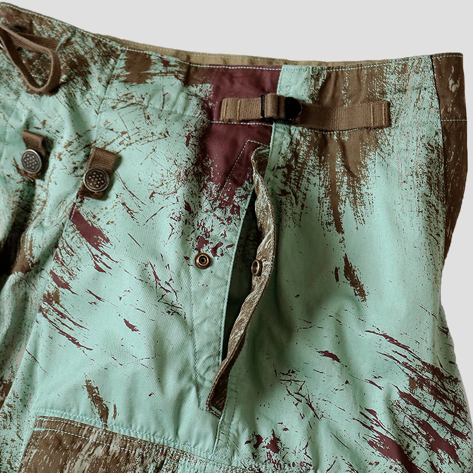 BRUSH-CAMO CARGO PANTS