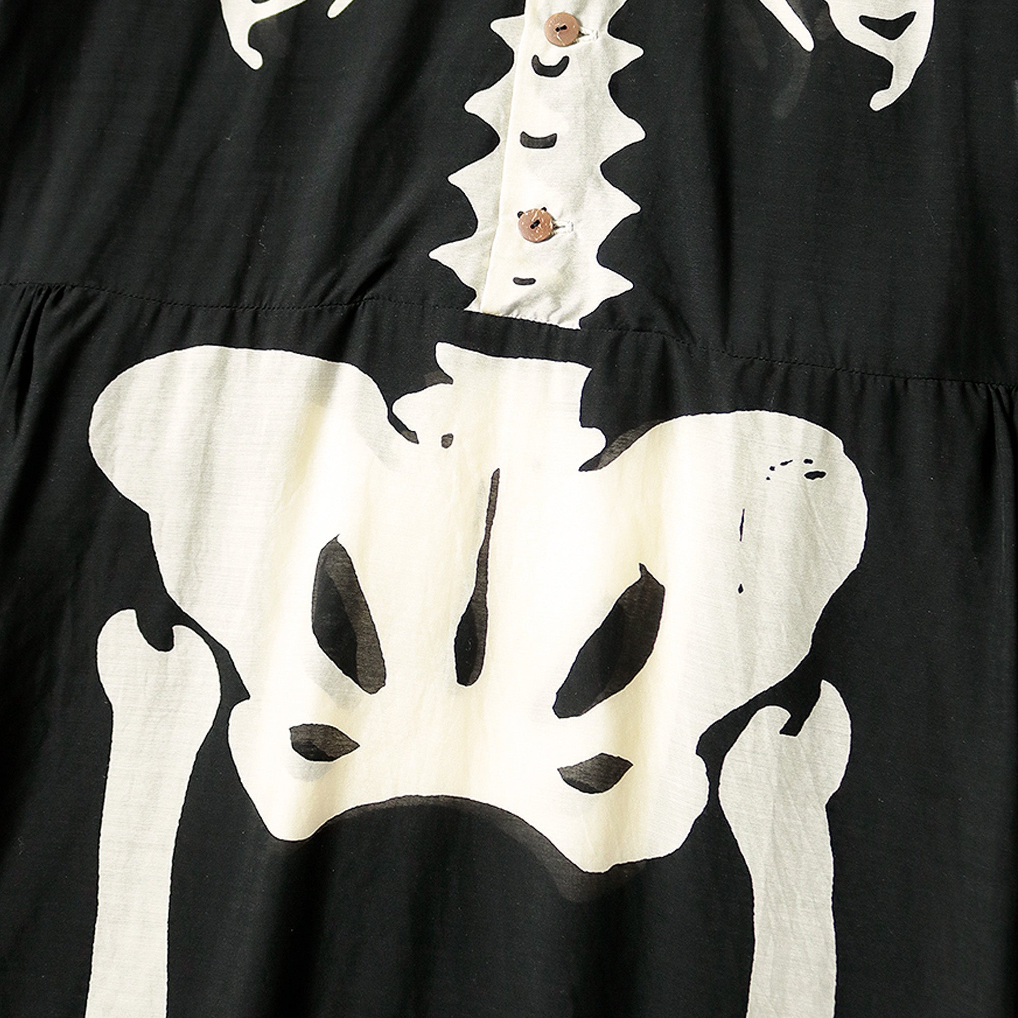 SILK/RAYON BONE DRESS