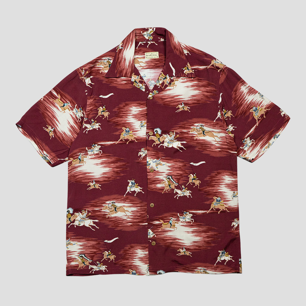 KAPITAL - SILK/RAYON COTTON FLOWER HAWAIIAN SHIRTS – Mannahatta NYC