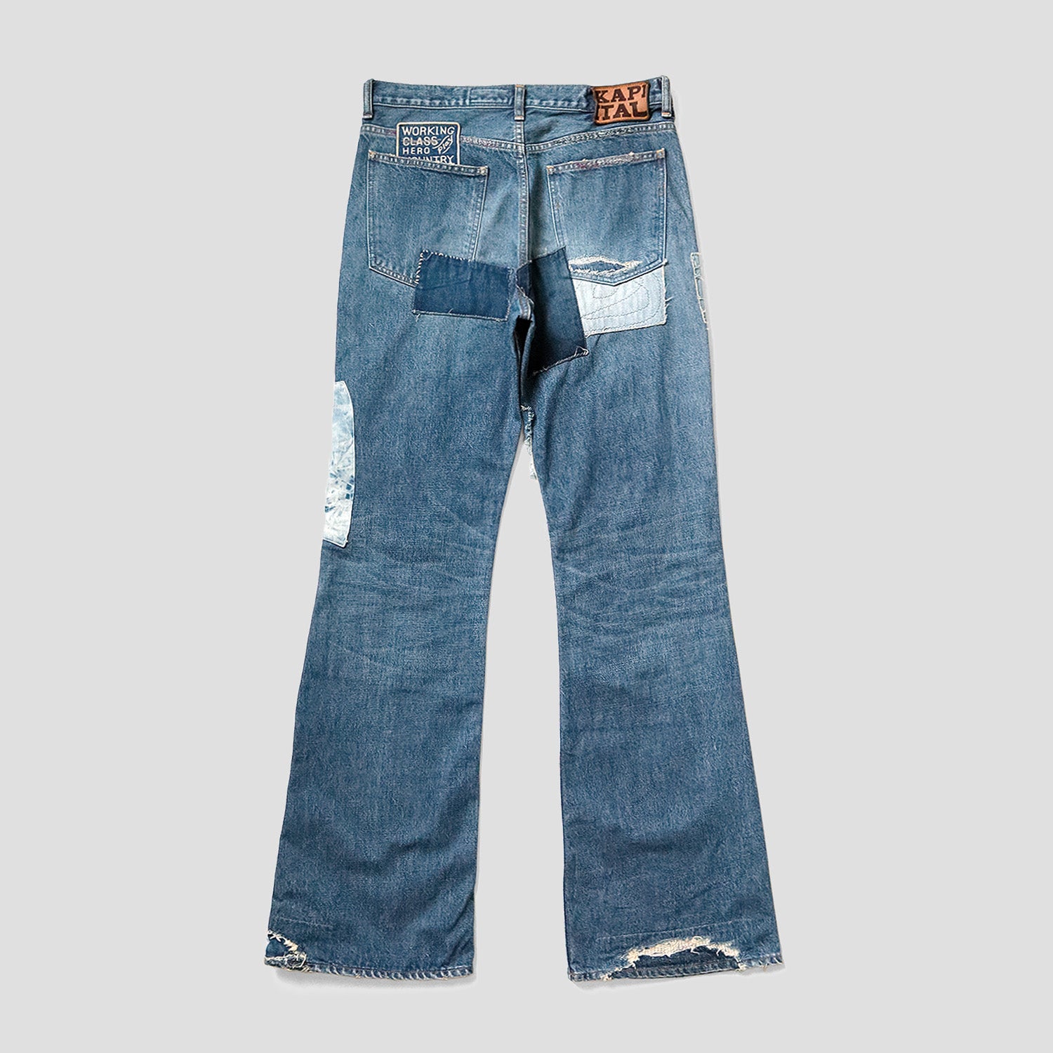 14oz DENIM 5P FLARE PANTS (CRAZY DIXIE REMAKE)