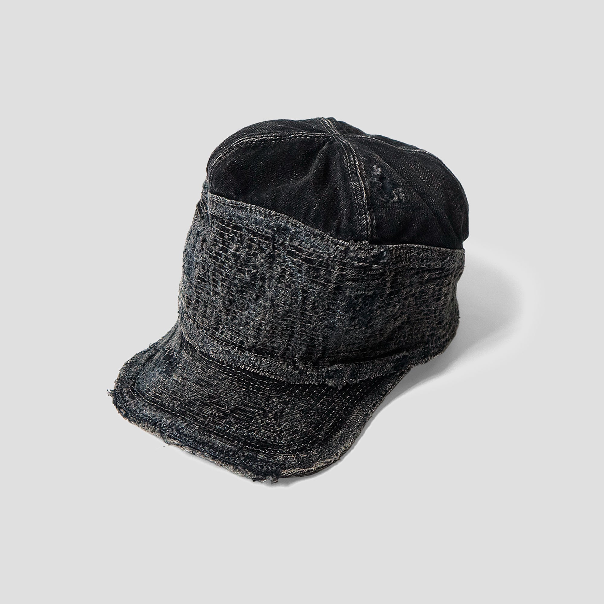 11.5oz DENIM THE OLD MAN AND THE SEA CAP (CRASH REMAKE)