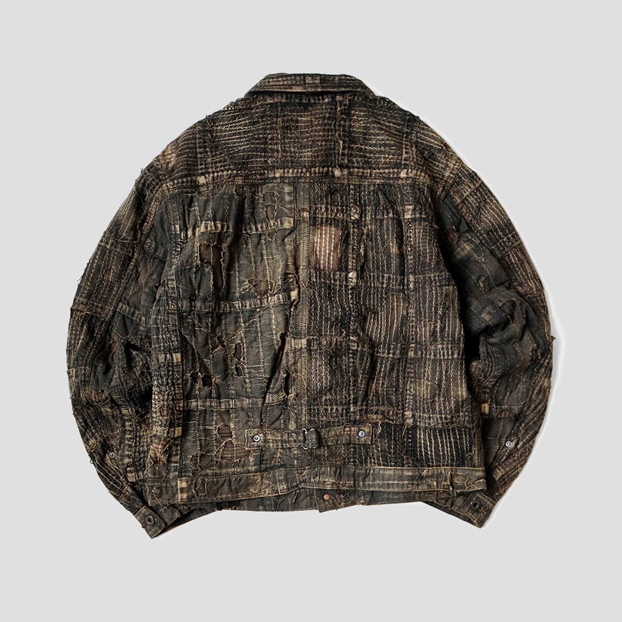 BLACK TEA-CORE BORO SPRING 1st JACKET