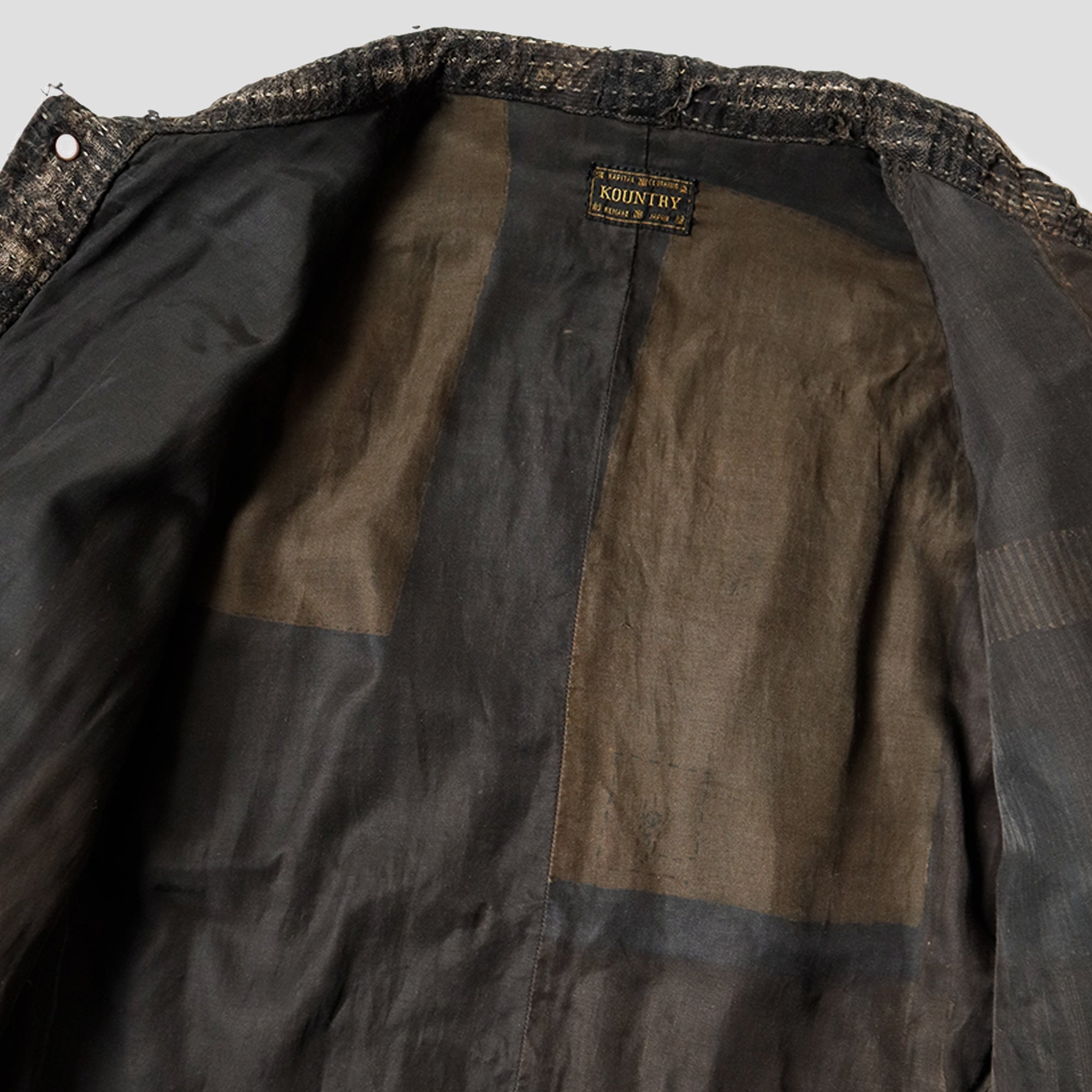 BLACK TEA-CORE BORO SPRING 1st JACKET