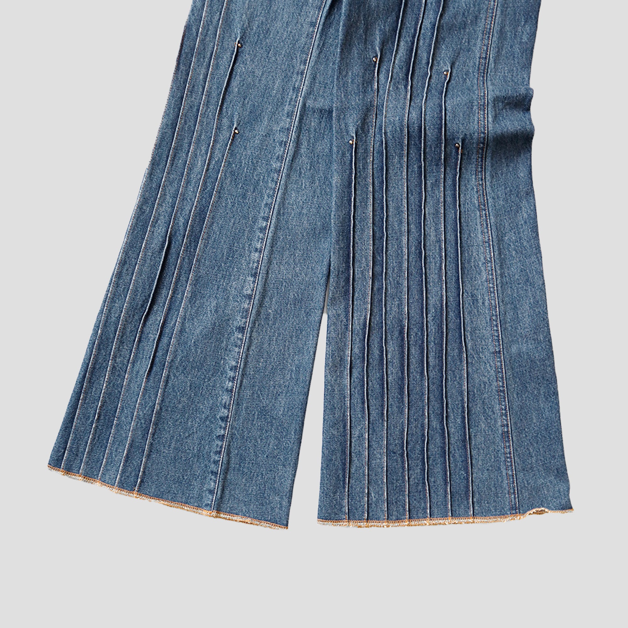 14oz DENIM FLARE JEANS