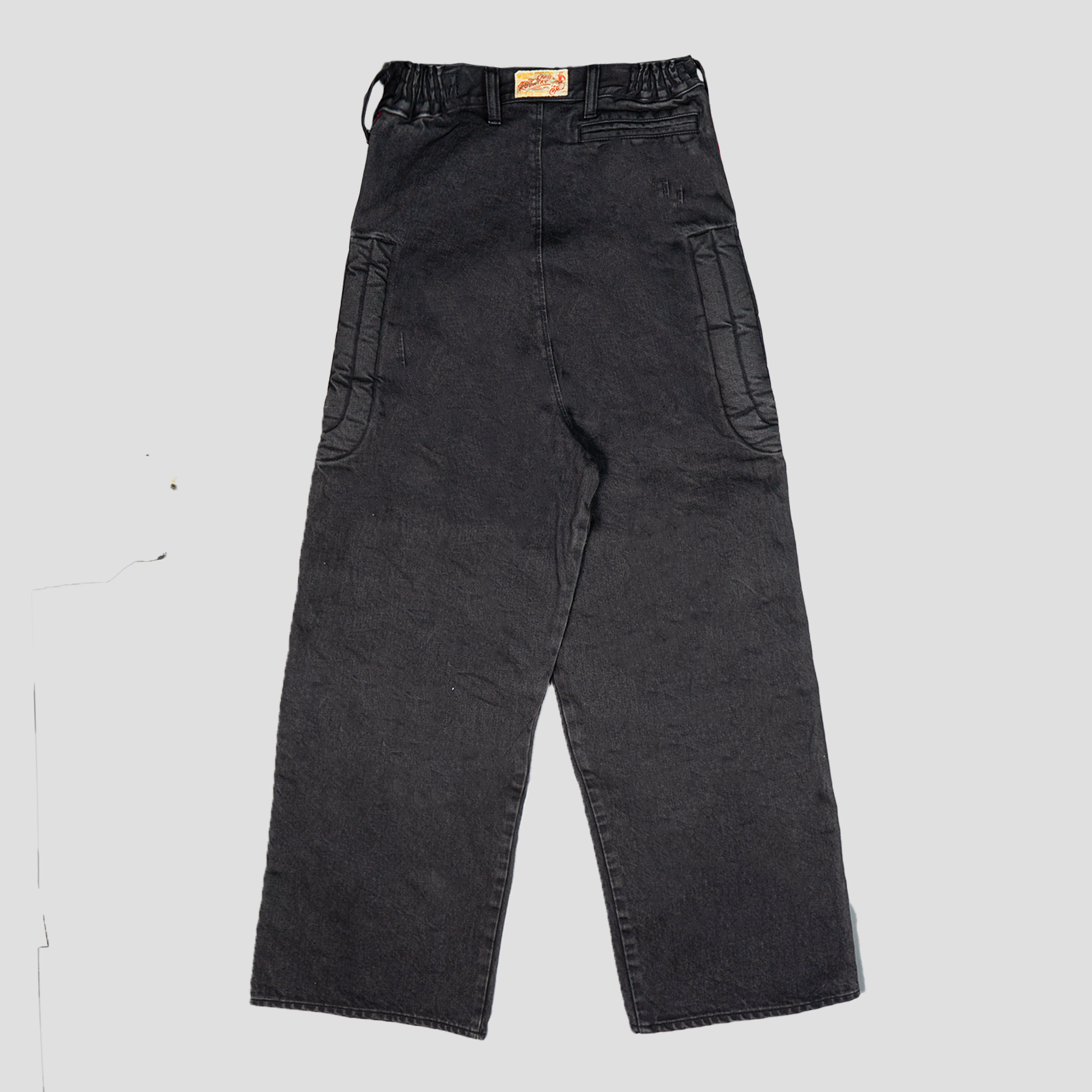 14oz BLACK DENIM KOUNTRY MOTORCROSS PANTS "TODOTERRENO"