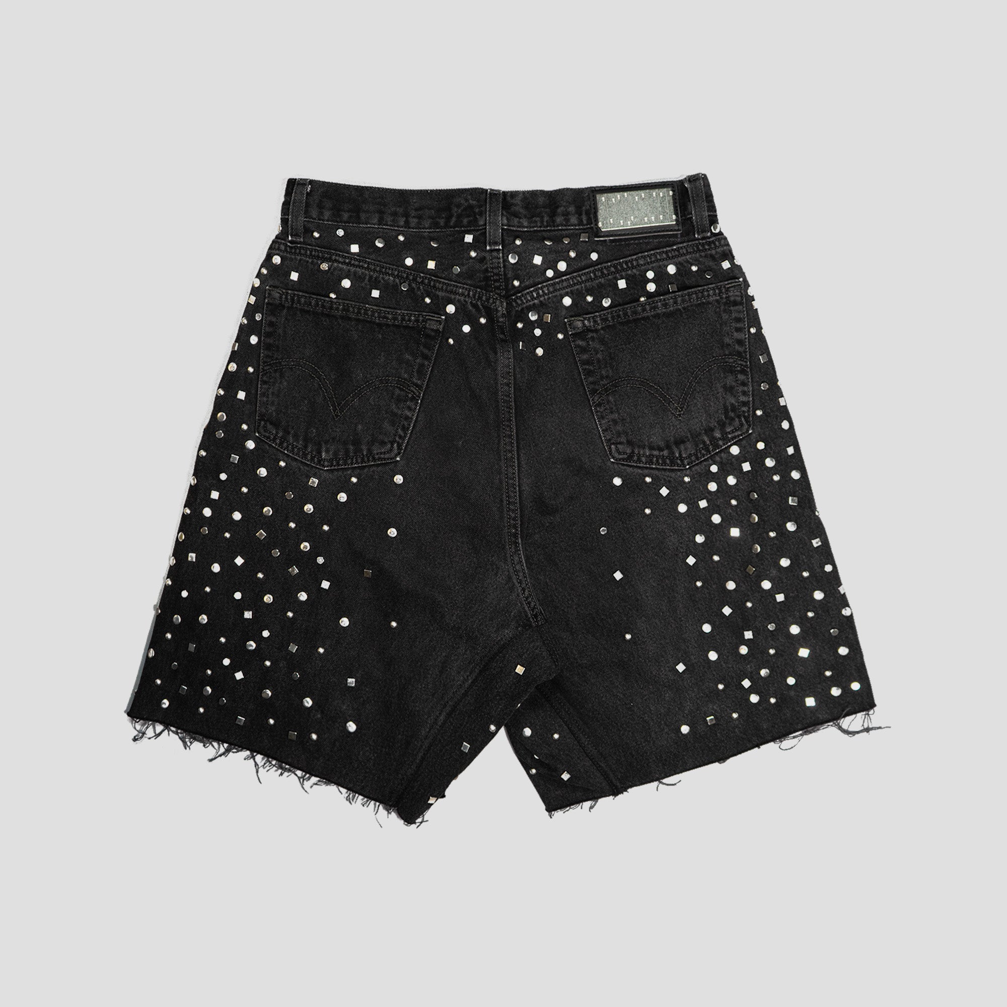 SPARK PLUNG DENIM SHORTS