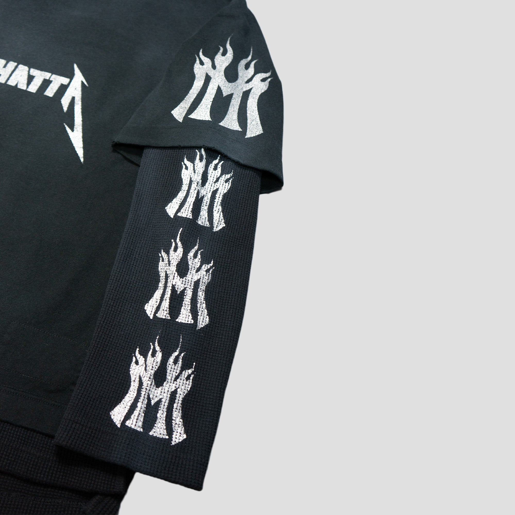 MANNAHATTA NYC x MAISON MIHARA YASUHIRO THERMAL COMBINED FUEGO T-SHIRTS