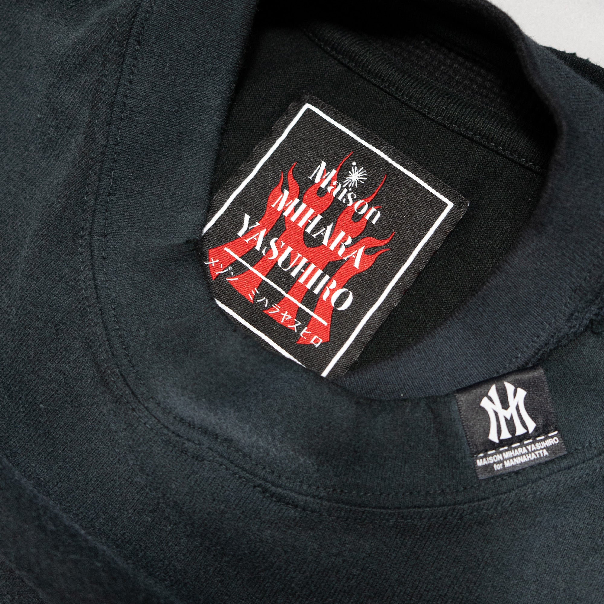 MANNAHATTA NYC x MAISON MIHARA YASUHIRO THERMAL COMBINED FUEGO T-SHIRTS
