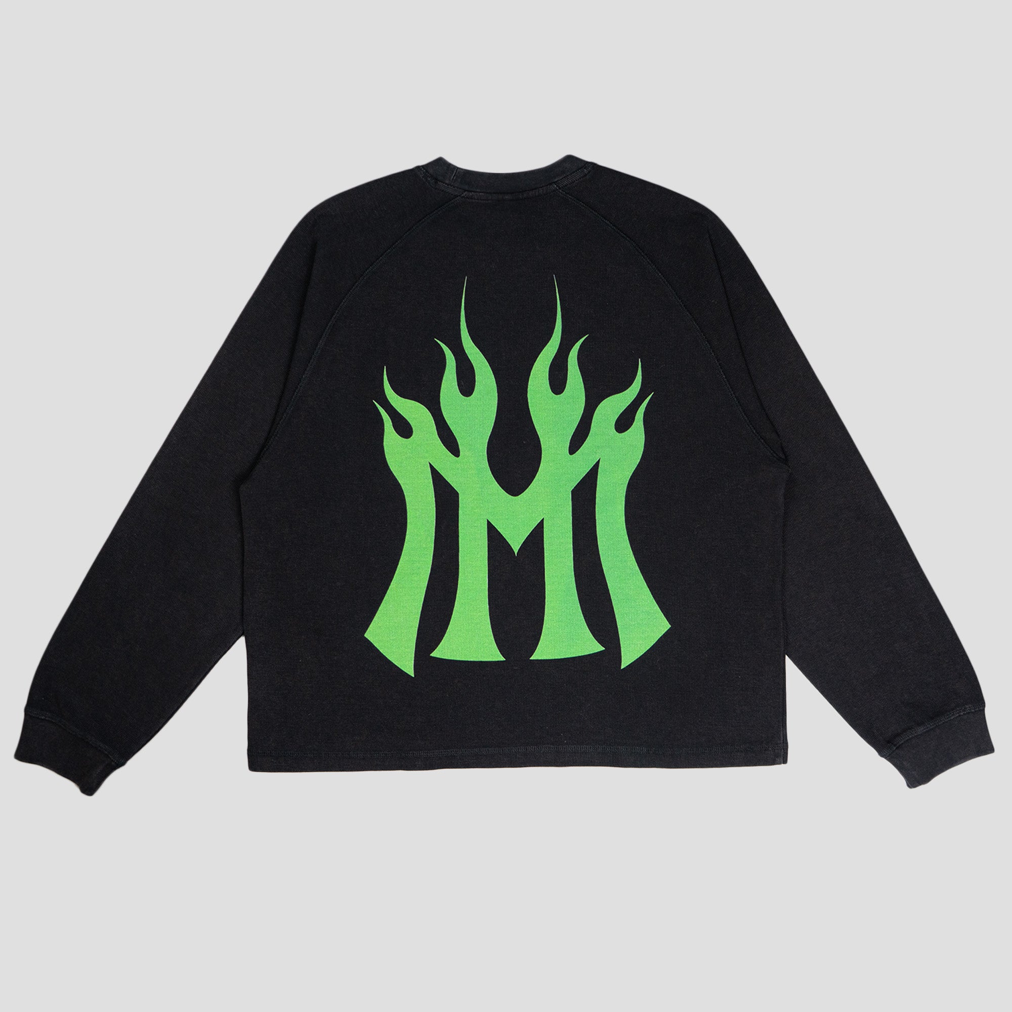 FUEGO LOGO RAGLAN THERMAL L/S T-SHIRTS
