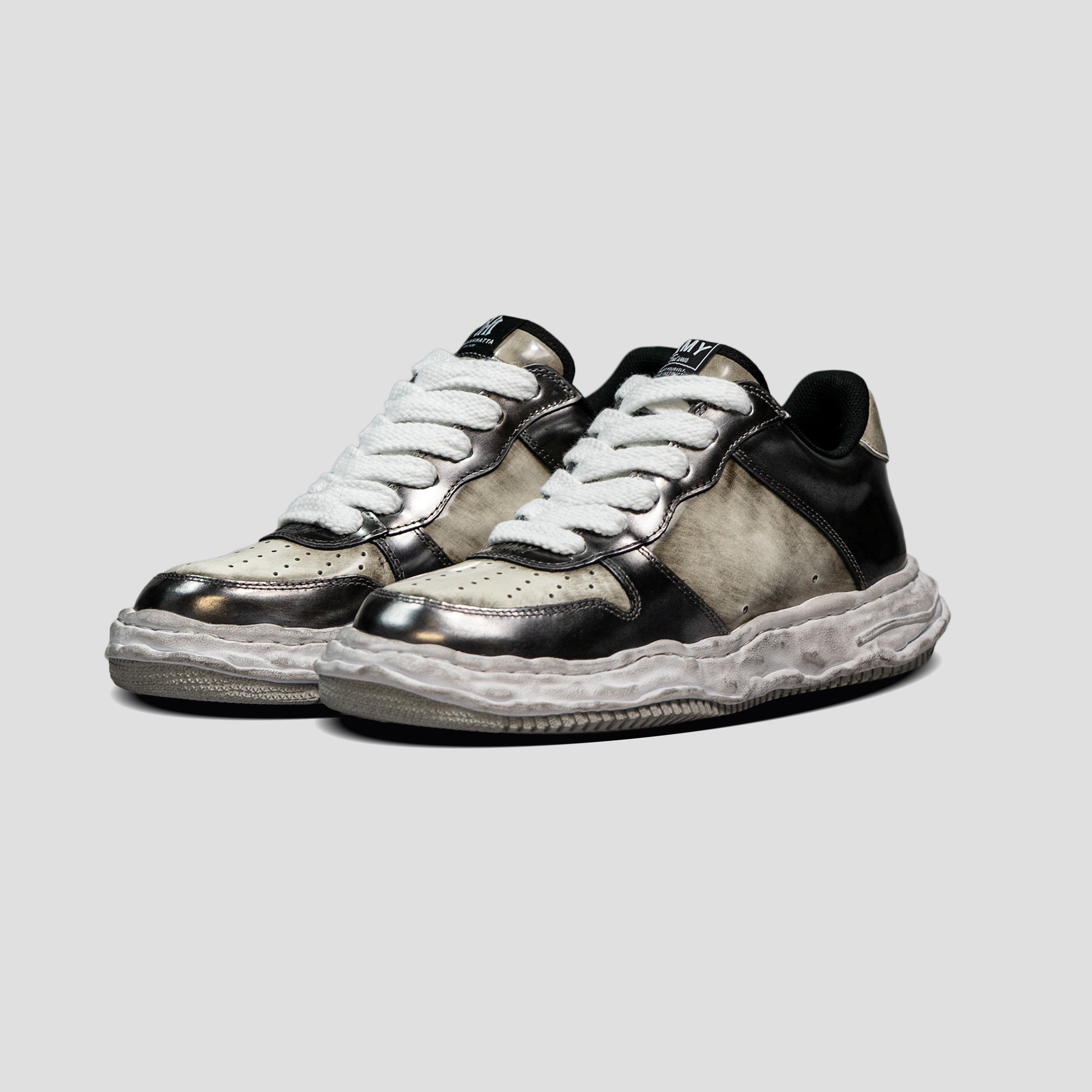 MANNAHATTA NYC x MAISON MIHARA YASUHIRO - WAYNE OG SOLE PATTERN LEATHER SNEAKER