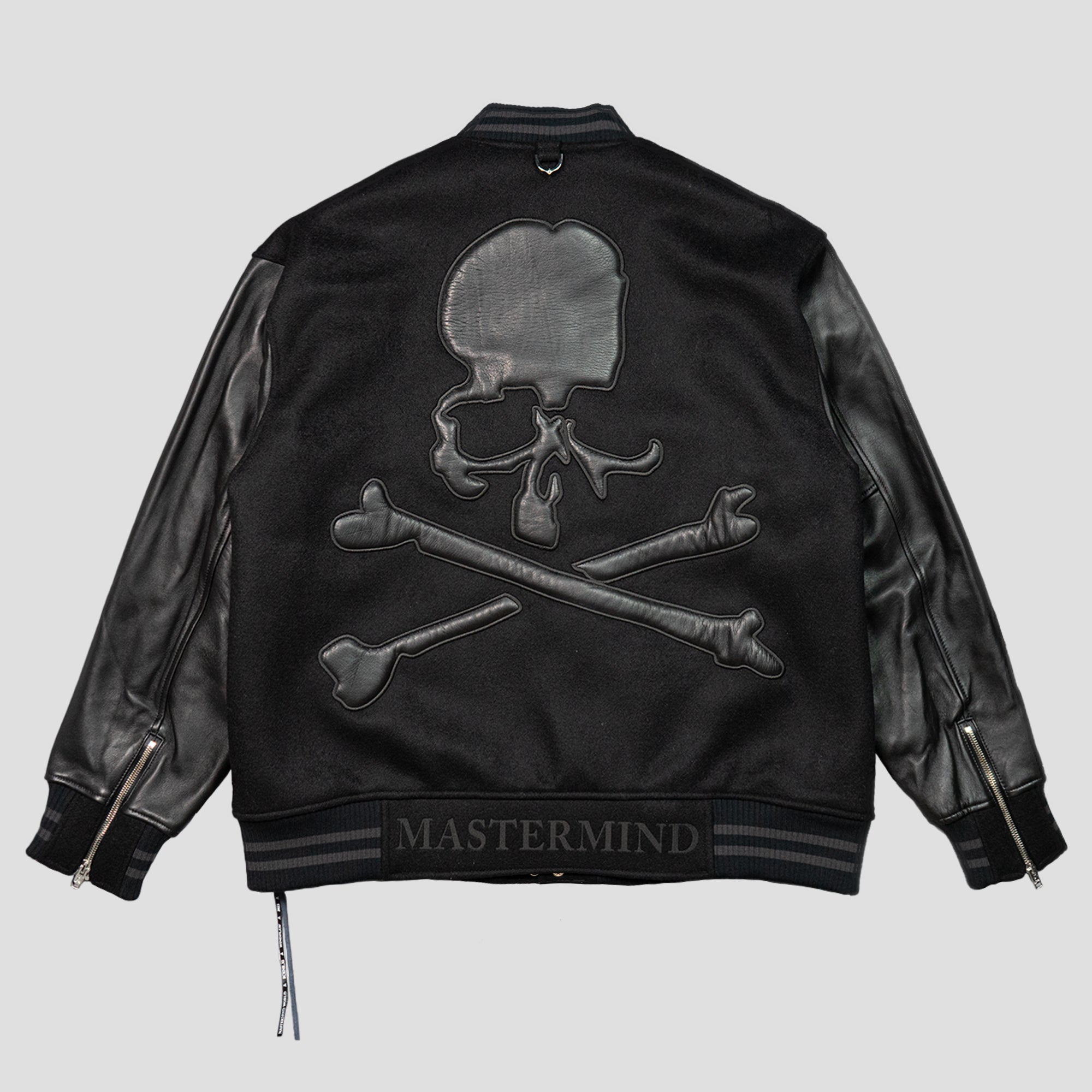 CASHMERE VARSITY JACKET