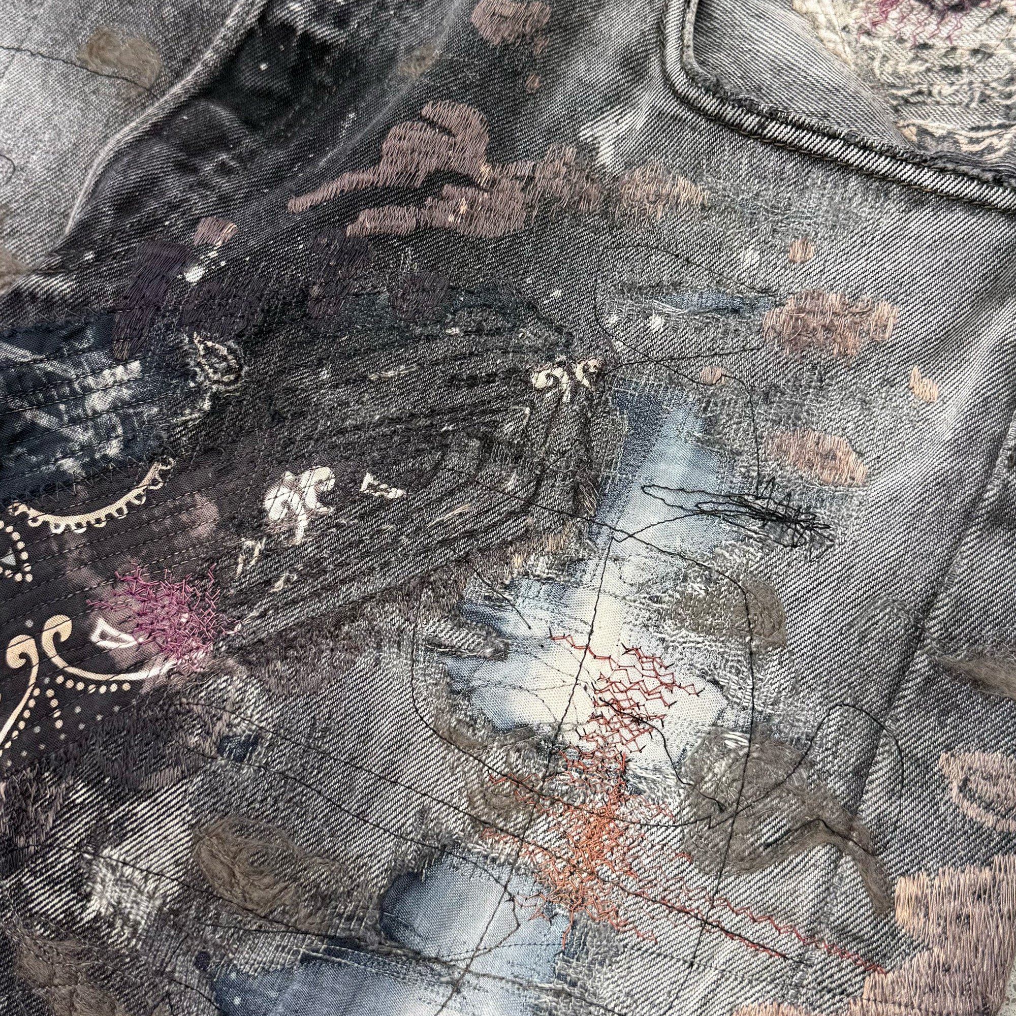 PROLETA RE ART CRAZY IRON BOAR STUDDED JEANS