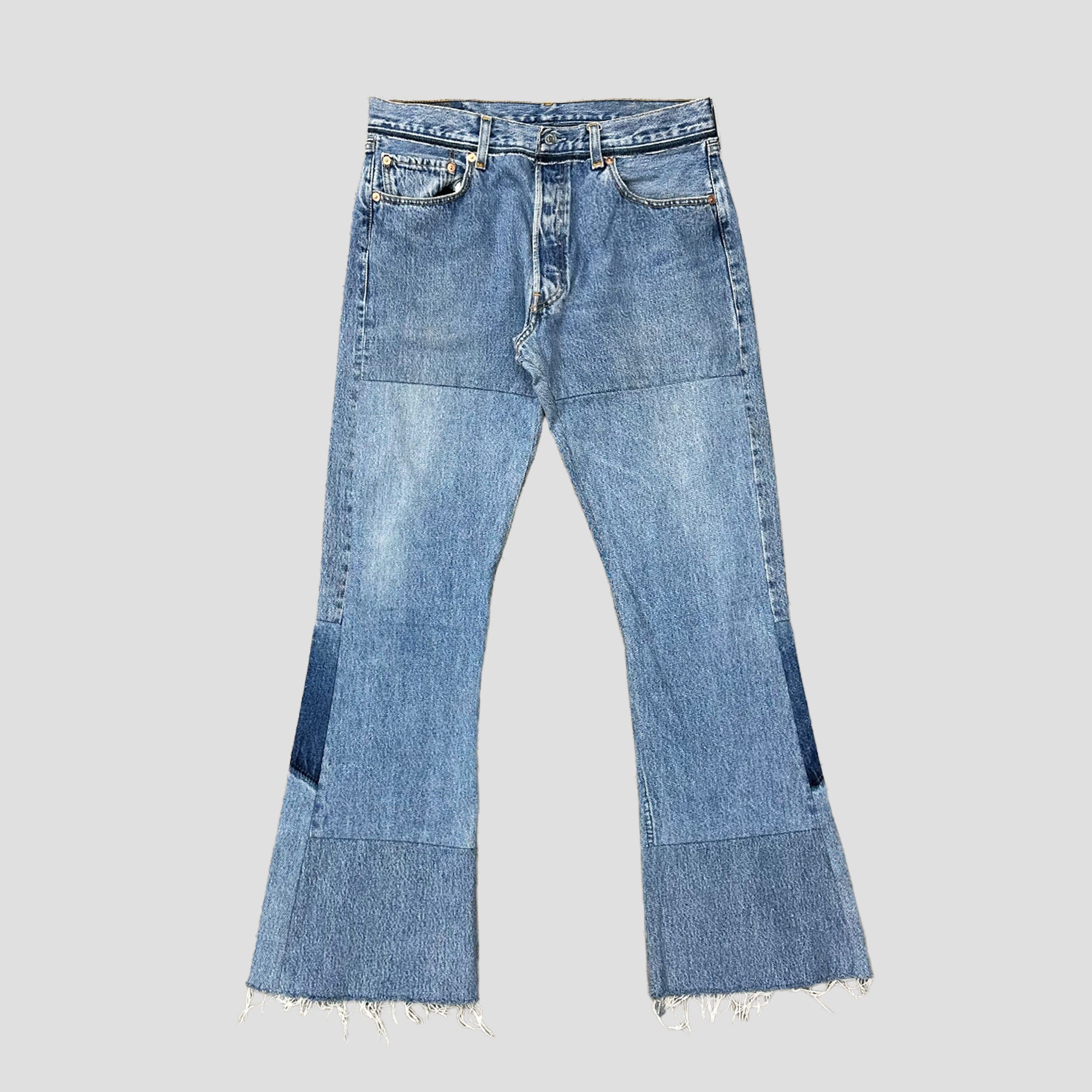 READYMADE DENIM FLARE PANTS 