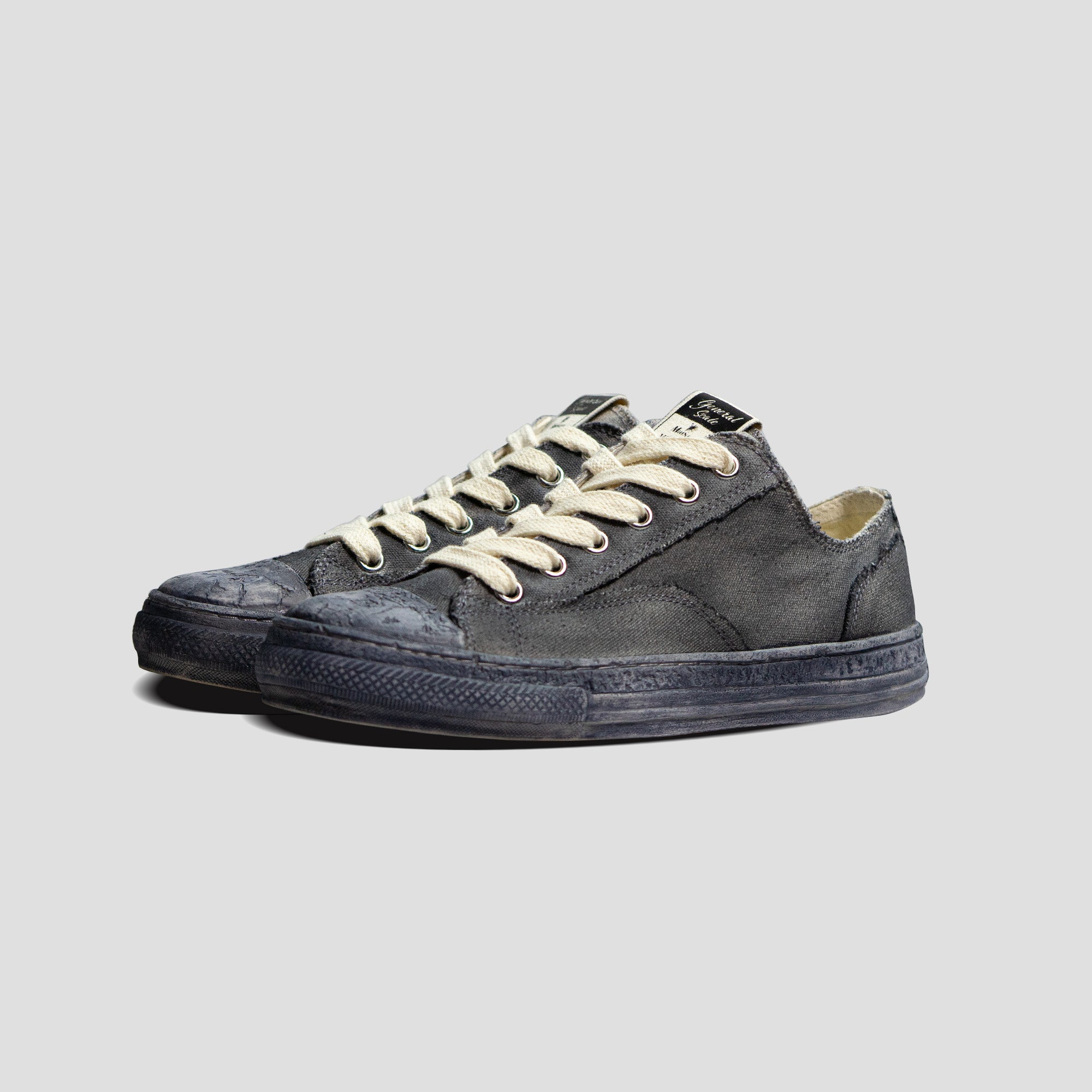 OVER DYED LOW-TOP SNEAKERS
