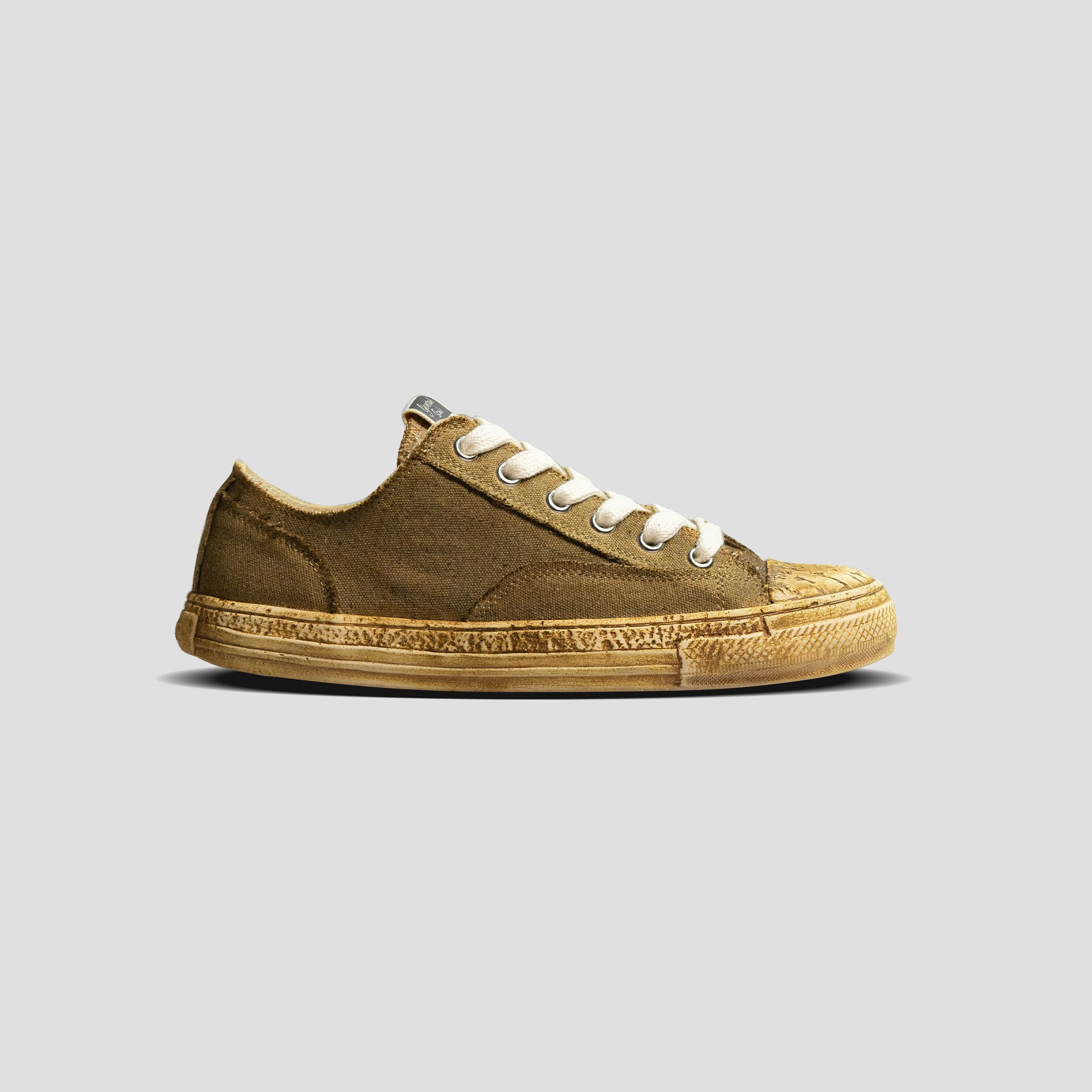 OVER DYED LOW-TOP SNEAKERS