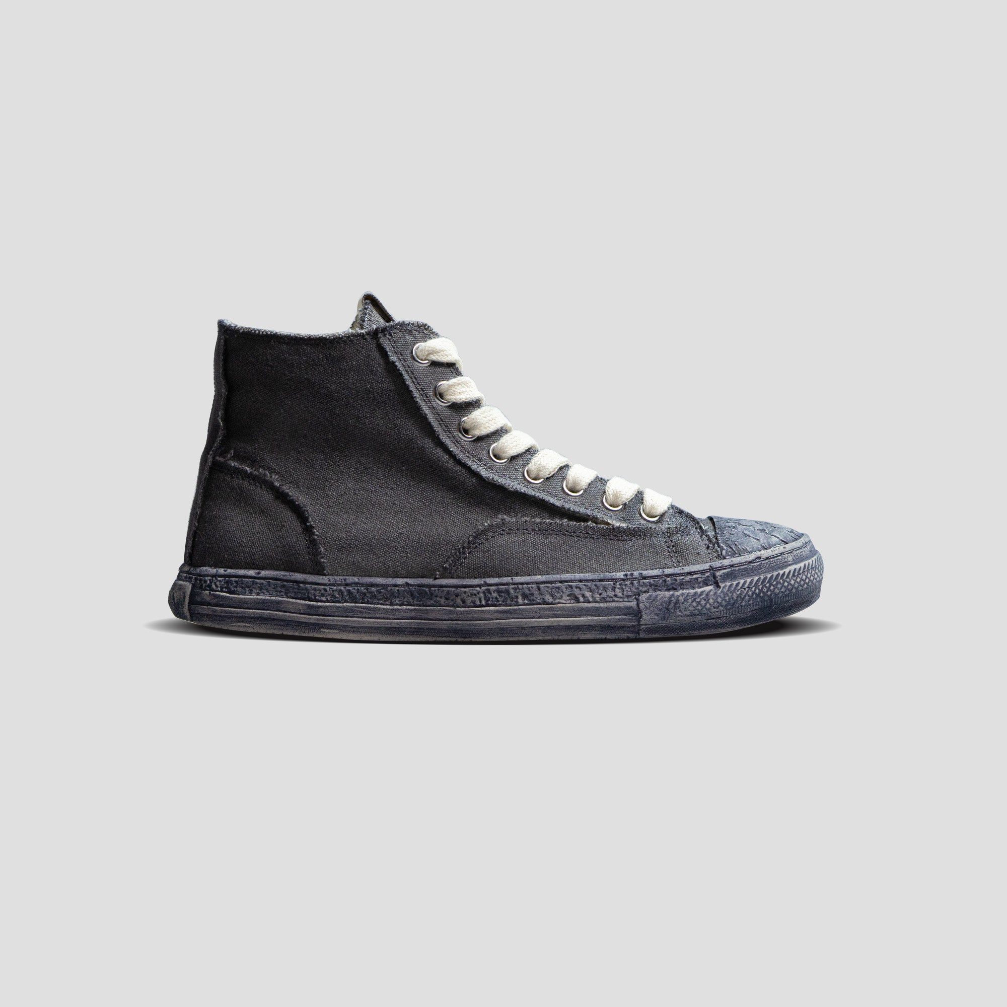 OVER DYED HIGH-TOP SNEAKERS