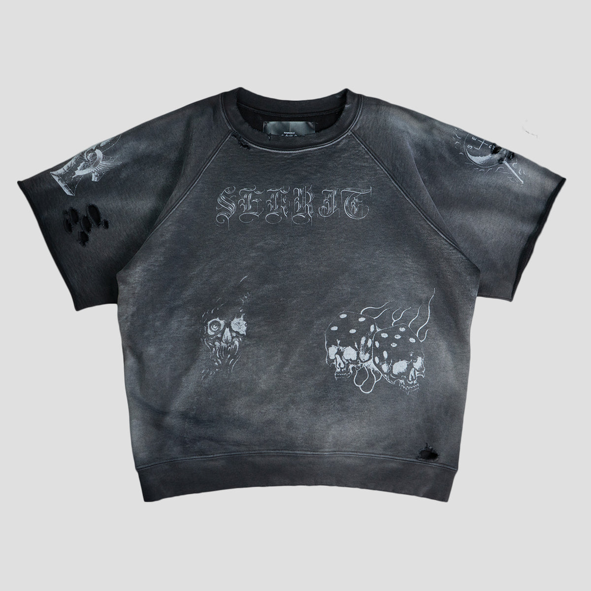 TATTED S/S RAGLAN SWEATS