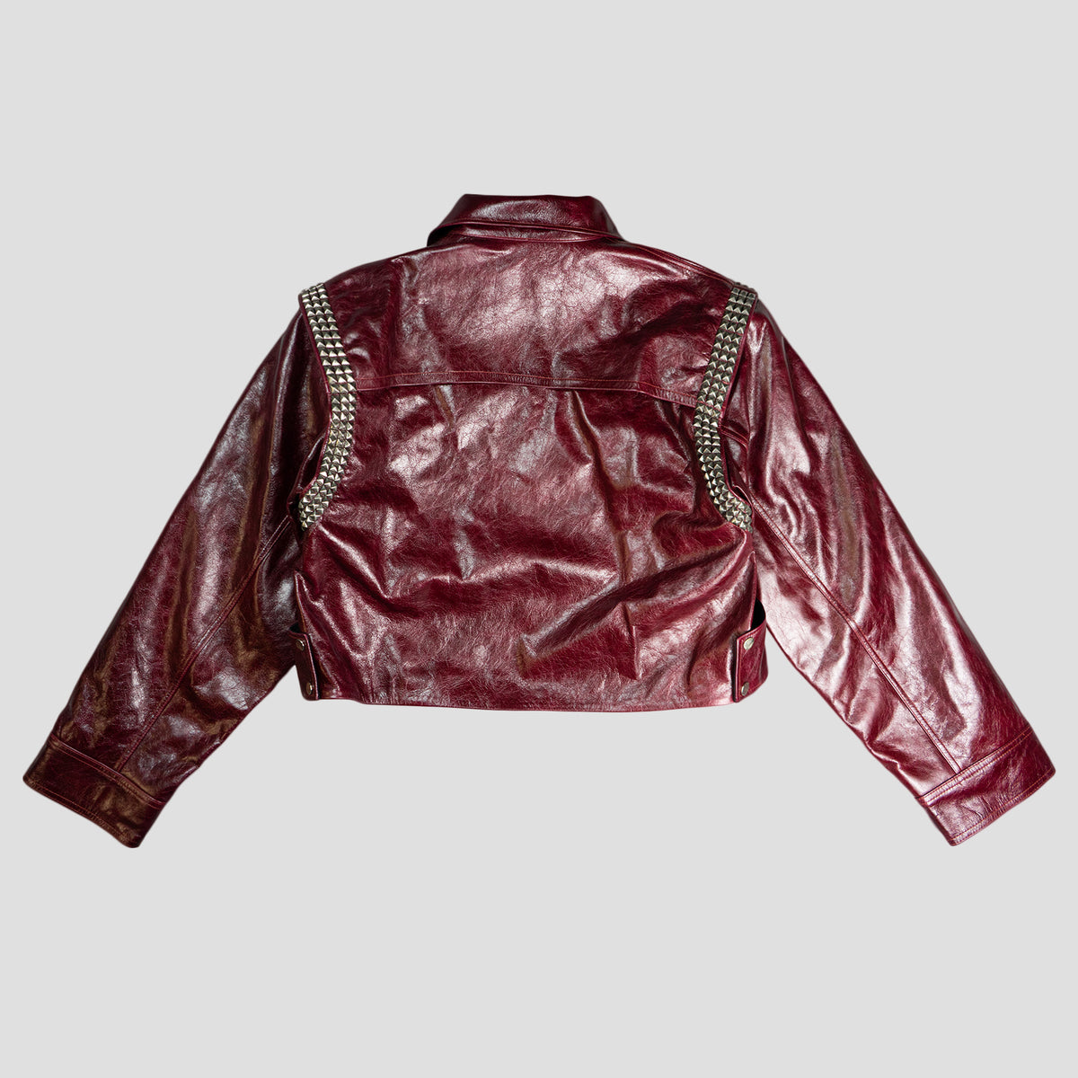 LEATHER CHOPPER JACKET