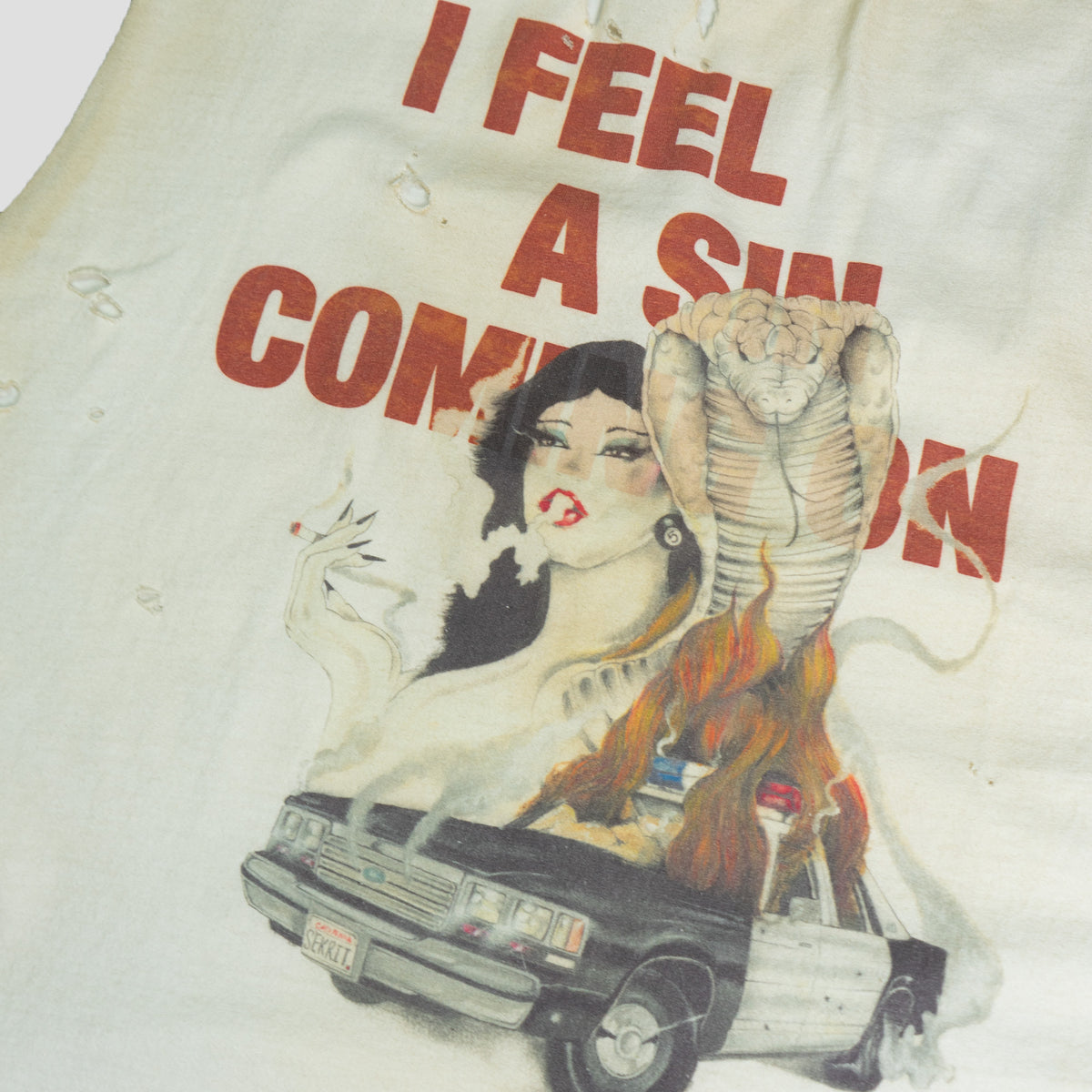 I FEEL A SIN TANK TOP
