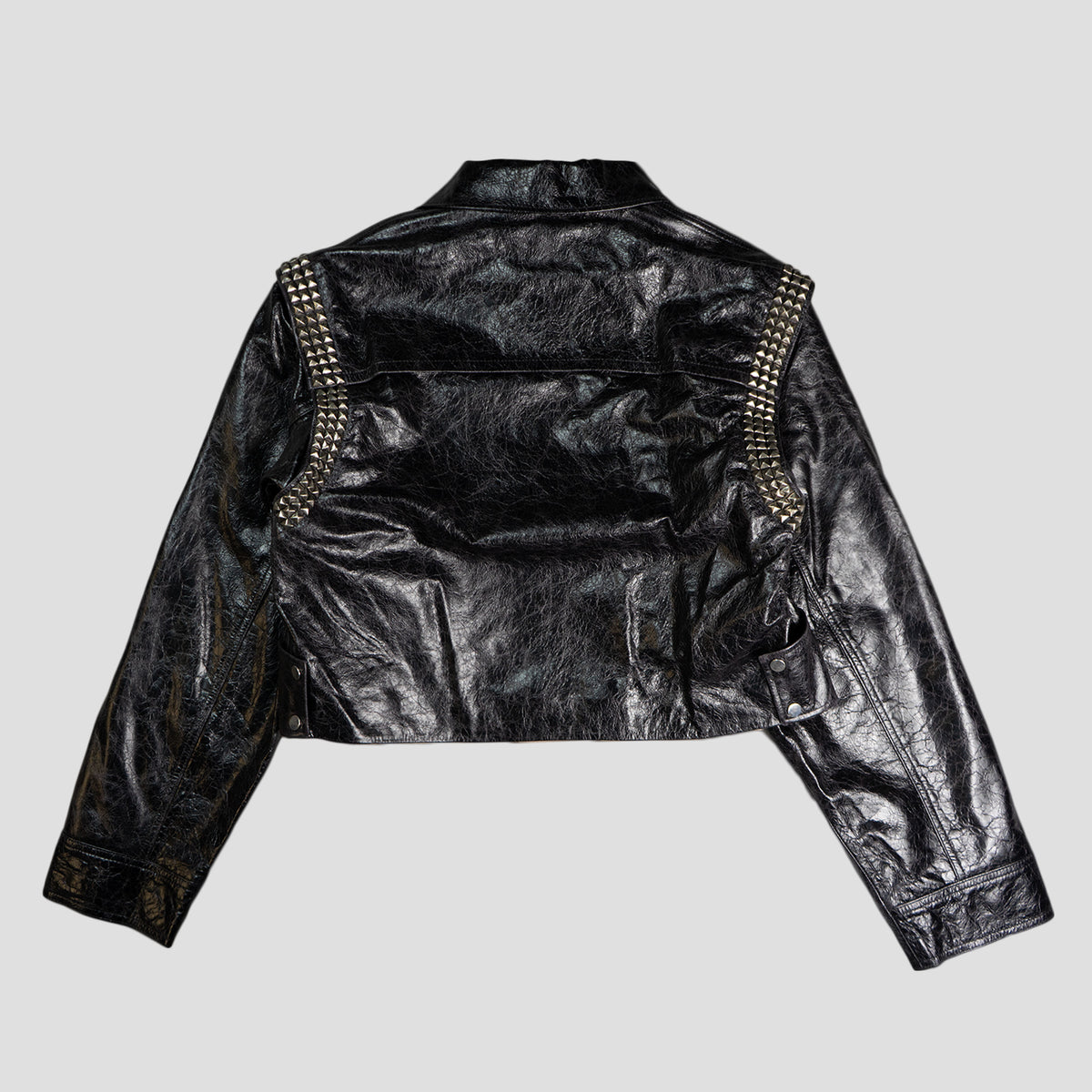 LEATHER CHOPPER JACKET