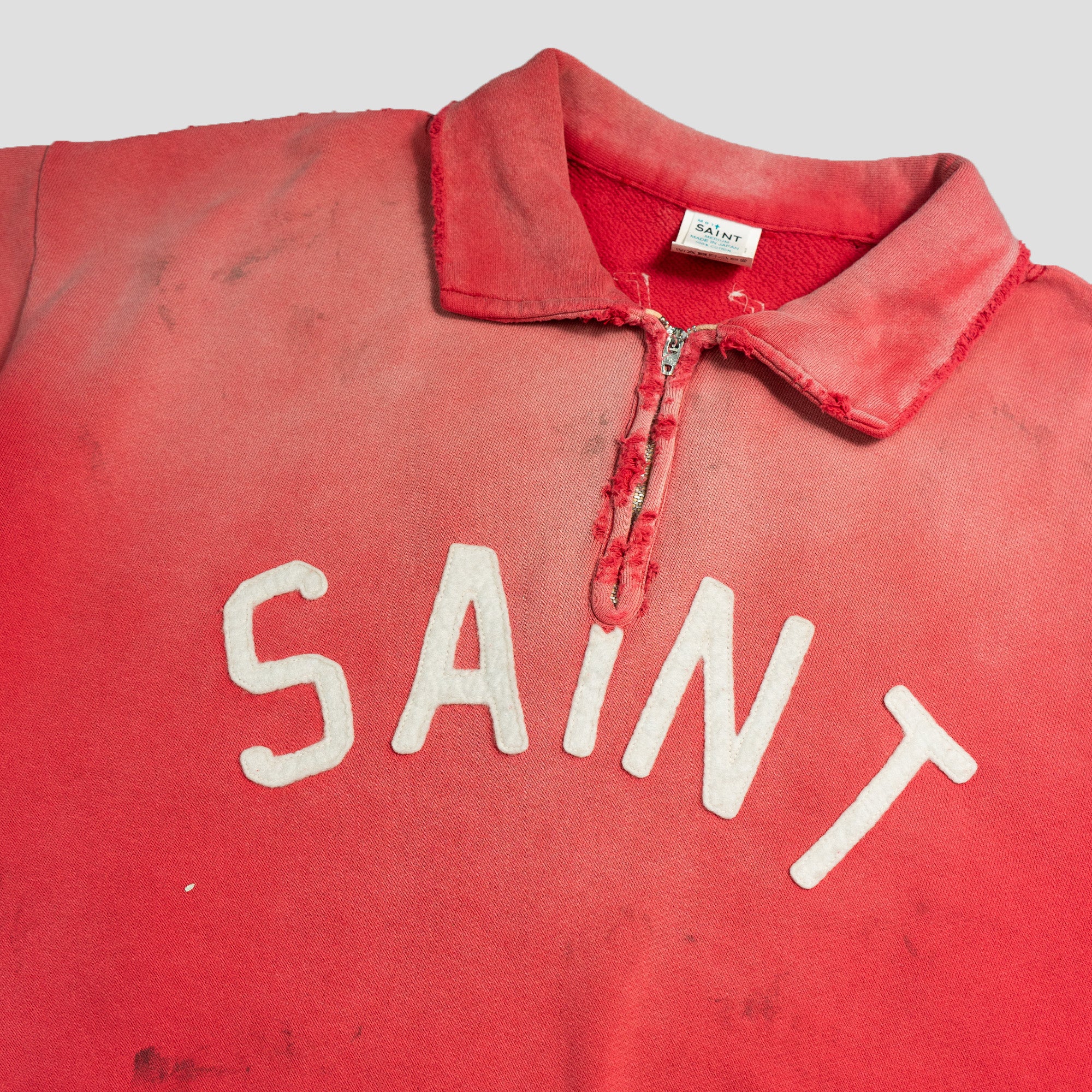 S/S HALF ZIP-SWEAT SHIRTS