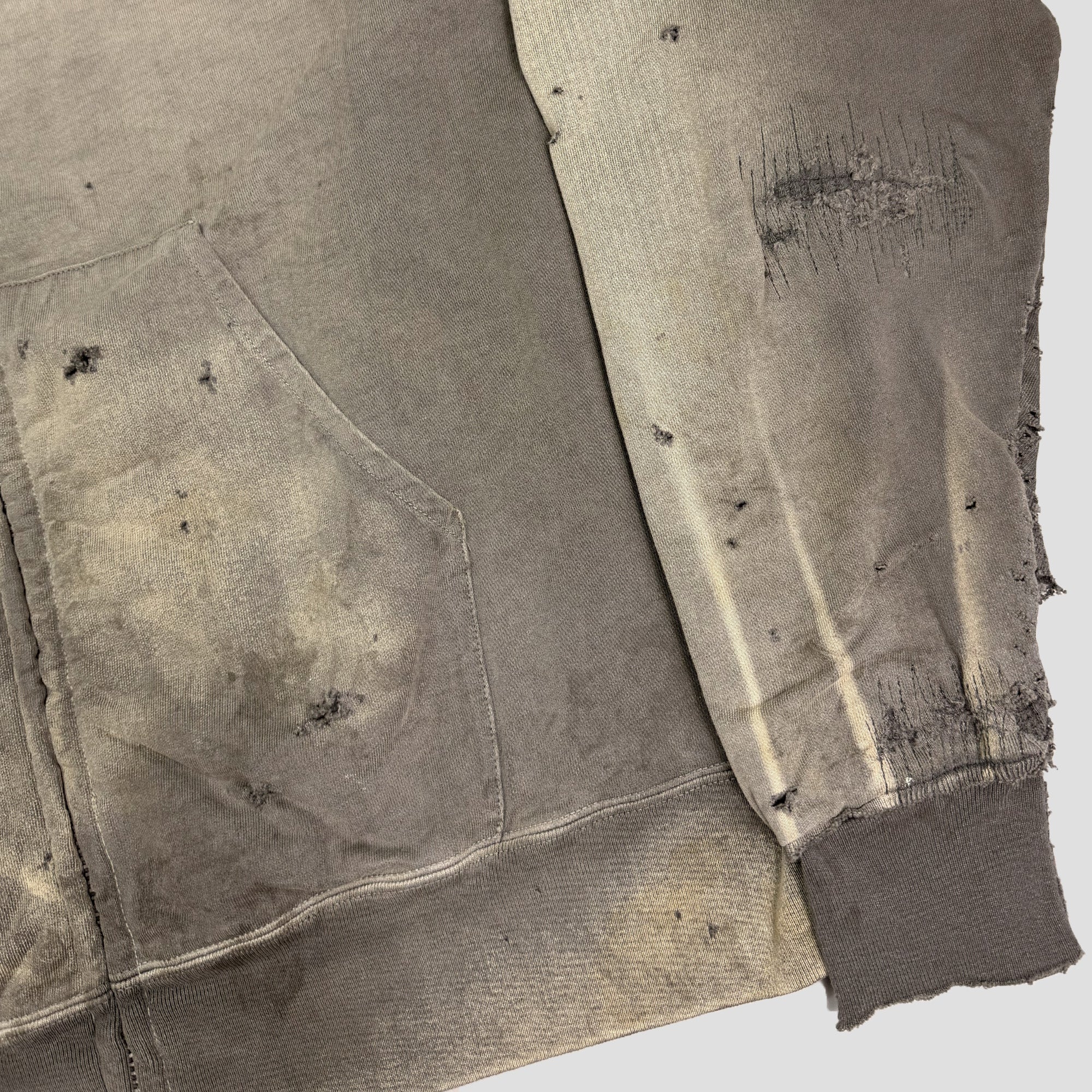 DOUBLE FACE ZIP-UP HOODIE