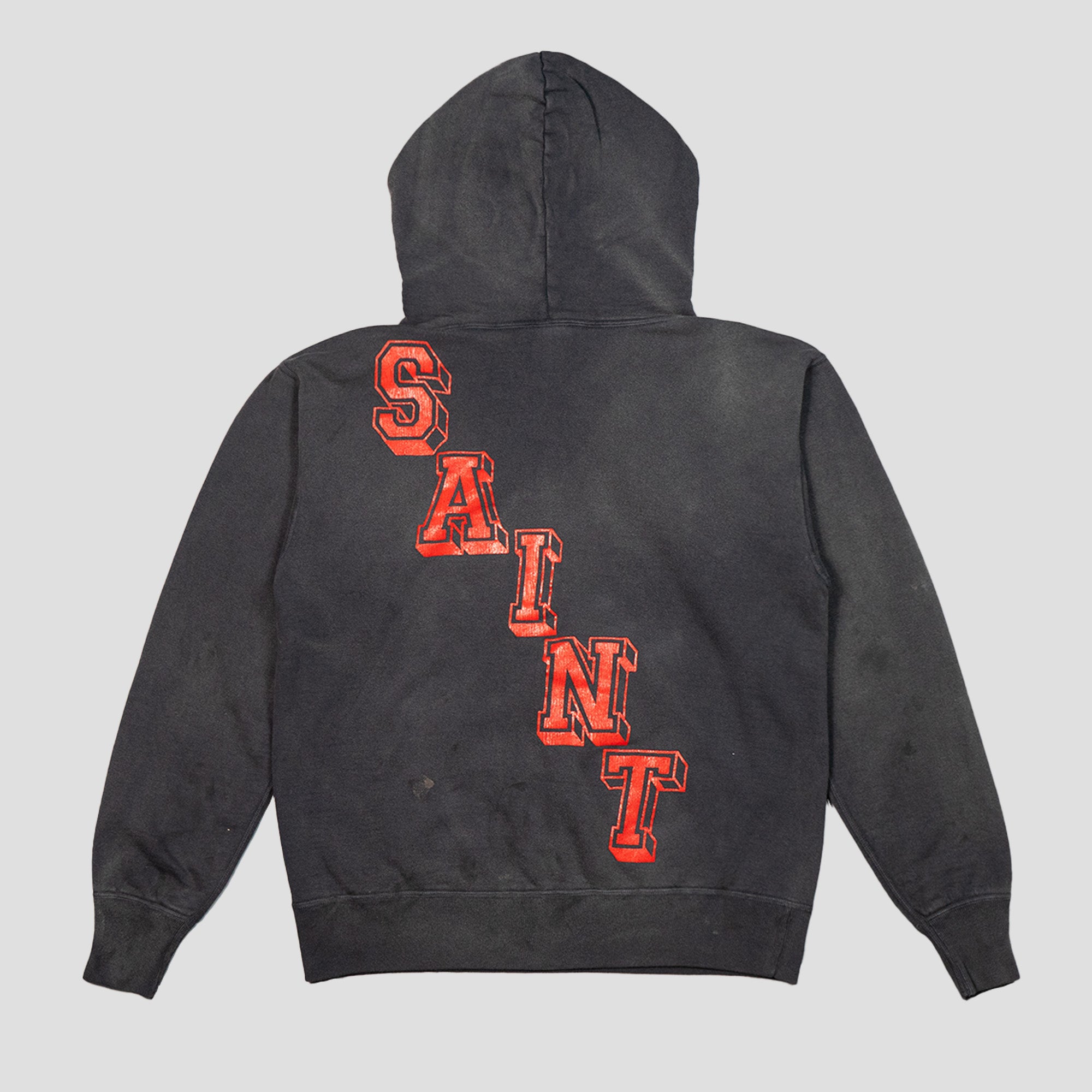 ANGEL OF DEATH DISTRESSED HOODIE