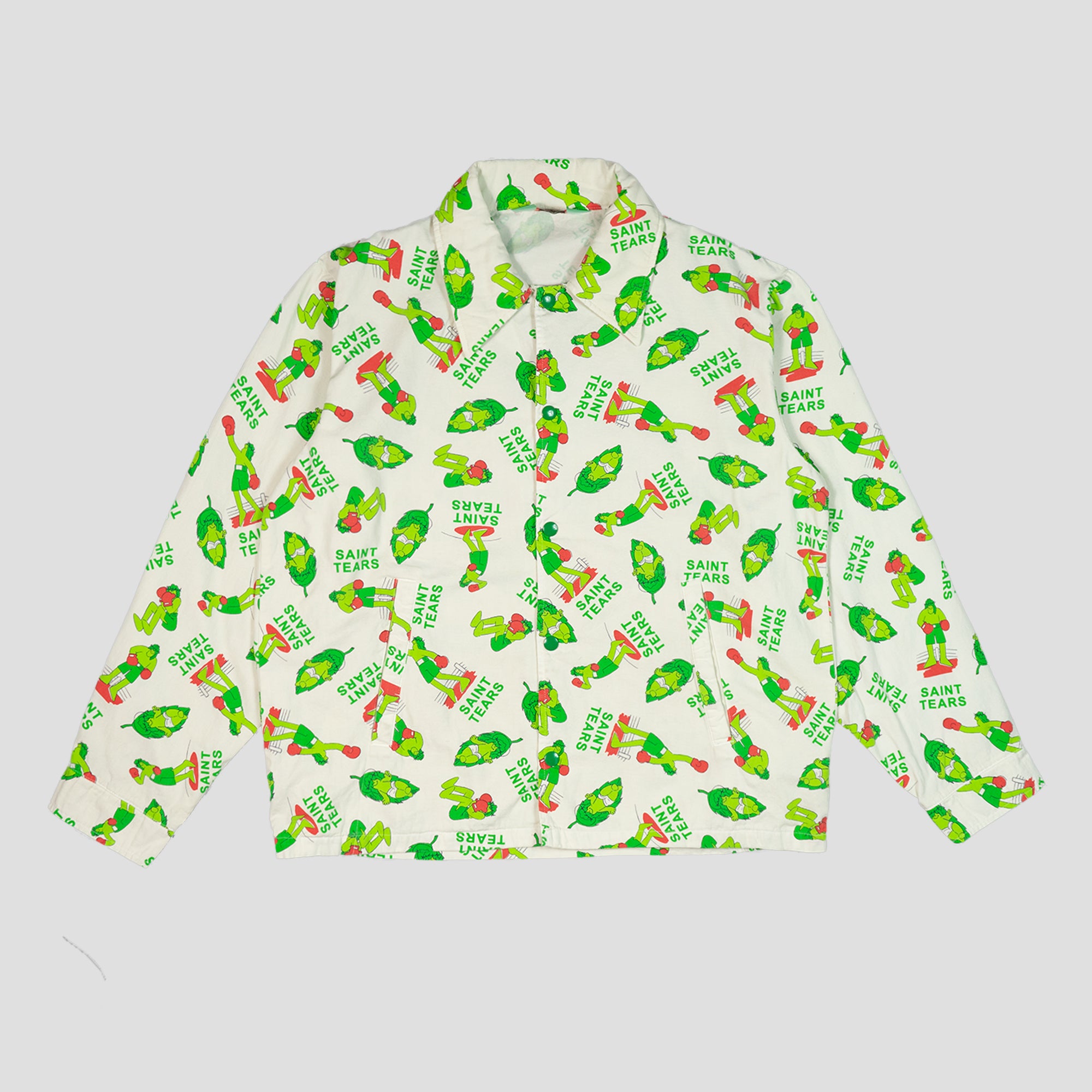SAINT MICHAEL x DENIM TEARS PICKLEMAN COACH JACKET