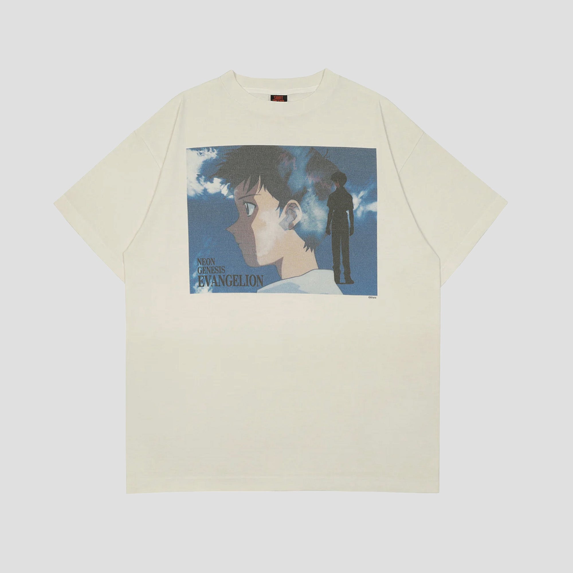 St Michael Saint Mxxxxxx x Evangelion Shinji S/S T-shirts L / White