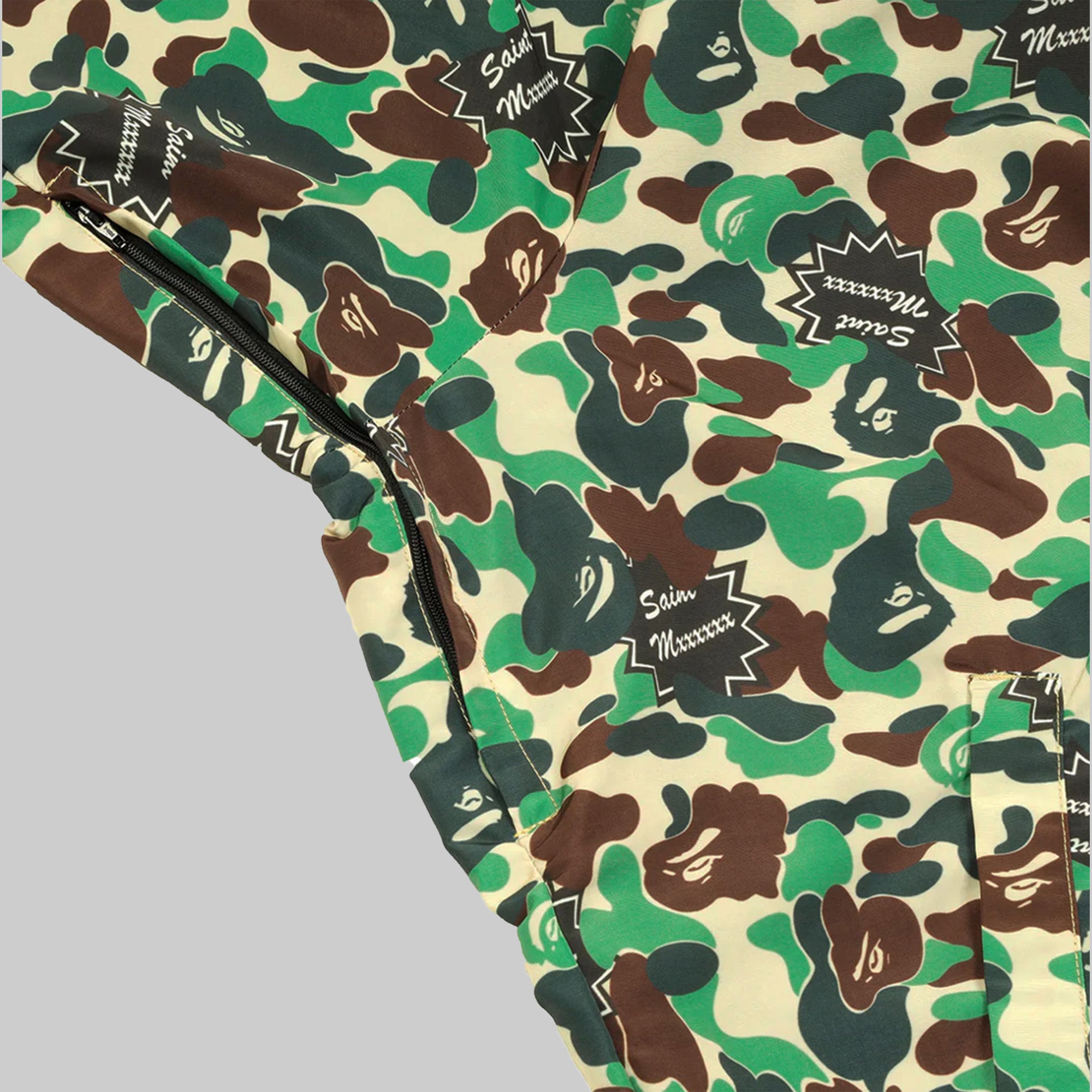 SAINT MXXXXXX x A BATHING APE® CAMO TRACK JACKET