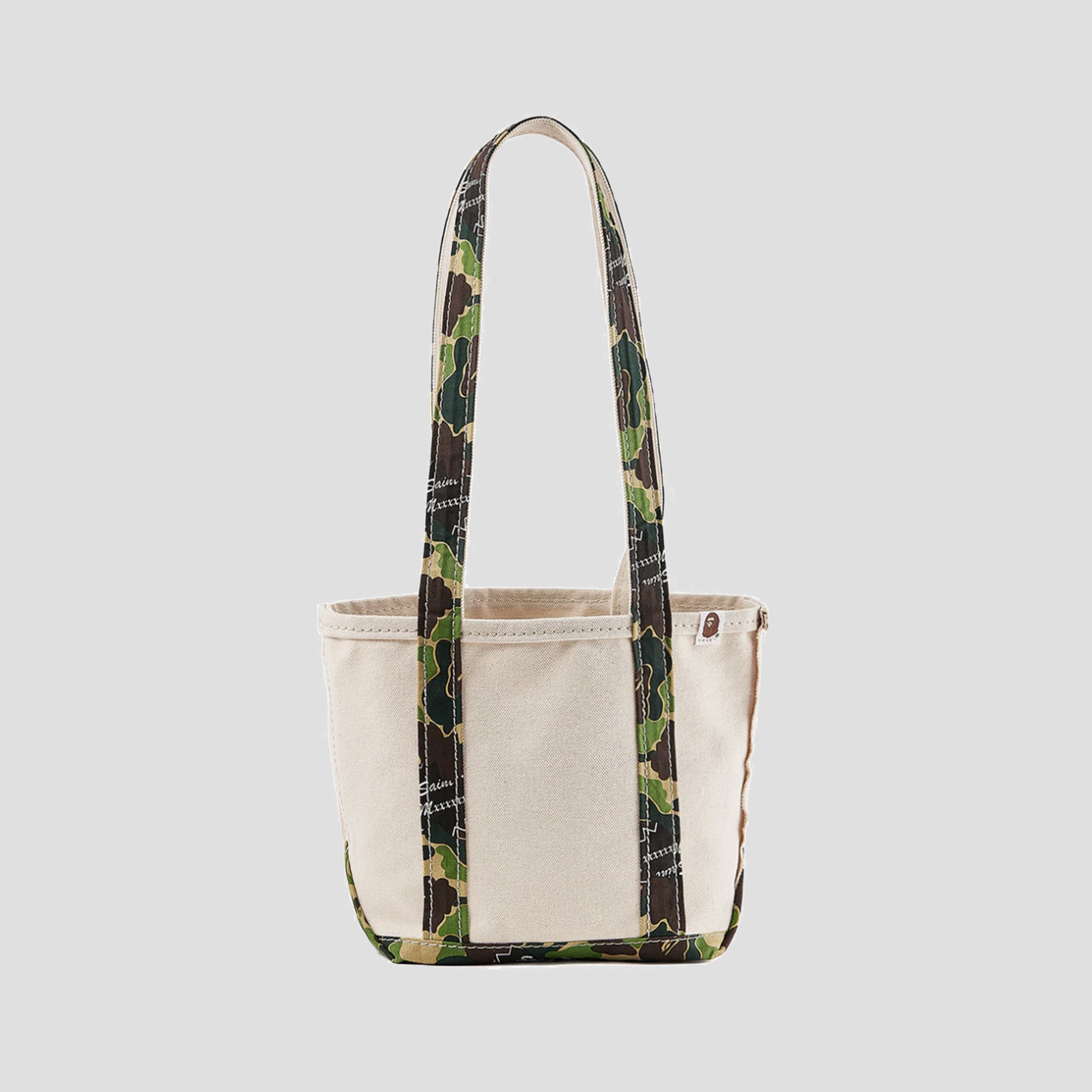 SAINT MXXXXXX x A BATHING APE® CAMO TOTE BAG (S)