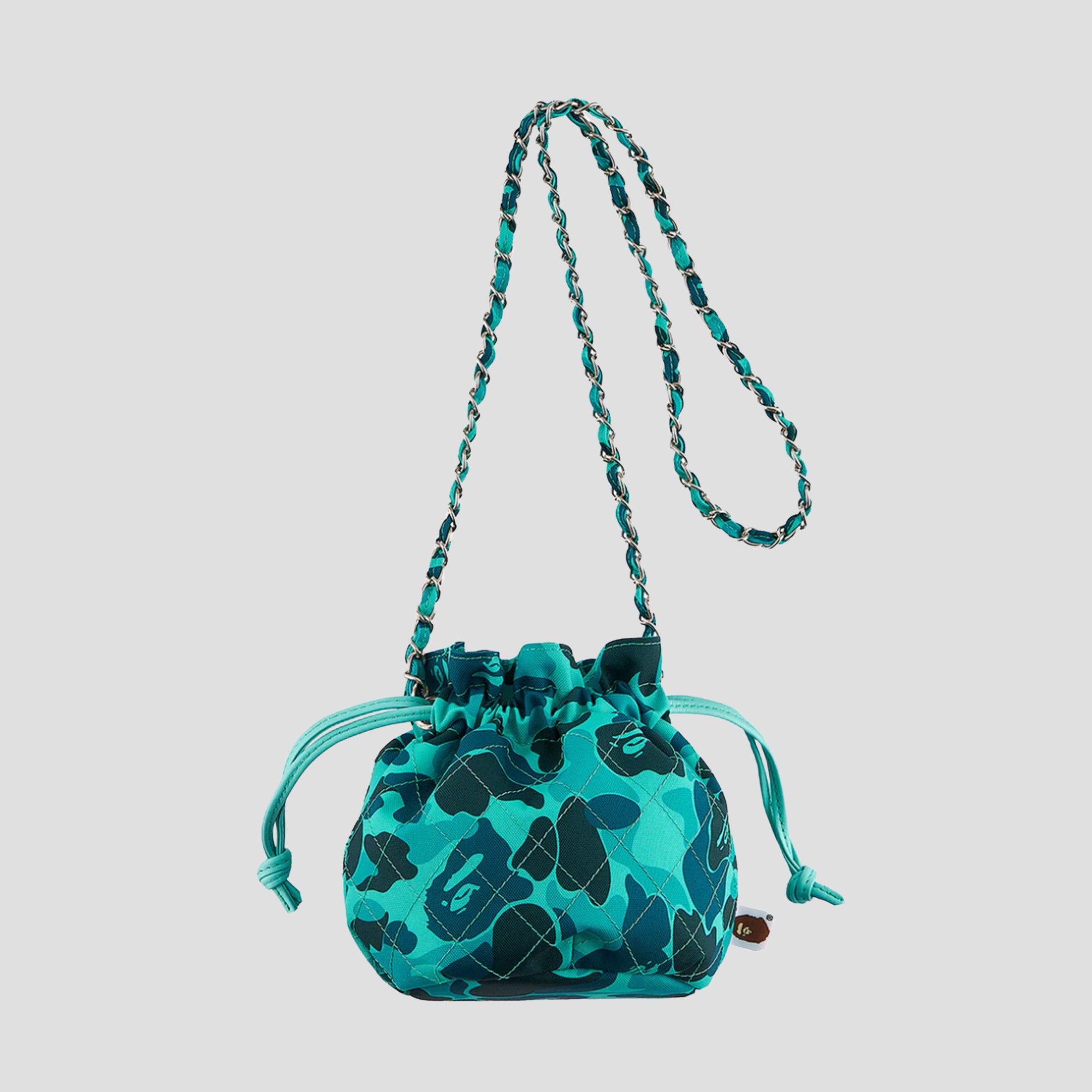 SAINT MXXXXXX x A BATHING APE® CAMO CHAIN BAG