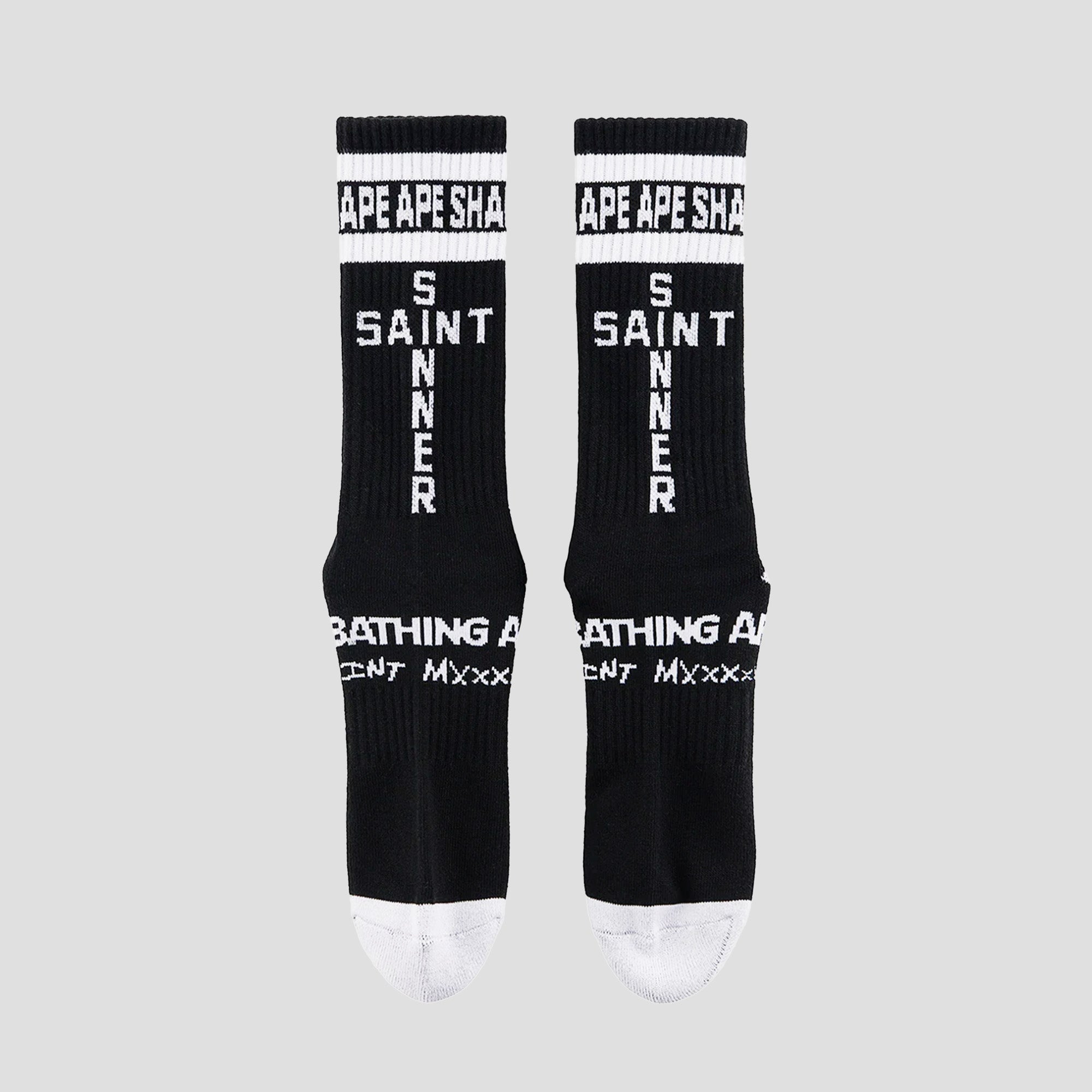 SAINT MXXXXXX x A BATHING APE® CAMO SOCKS