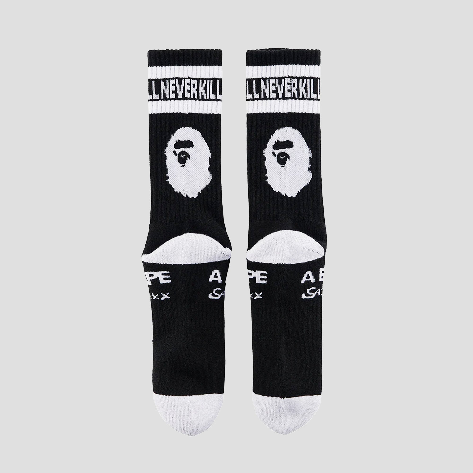 SAINT MXXXXXX x A BATHING APE® CAMO SOCKS
