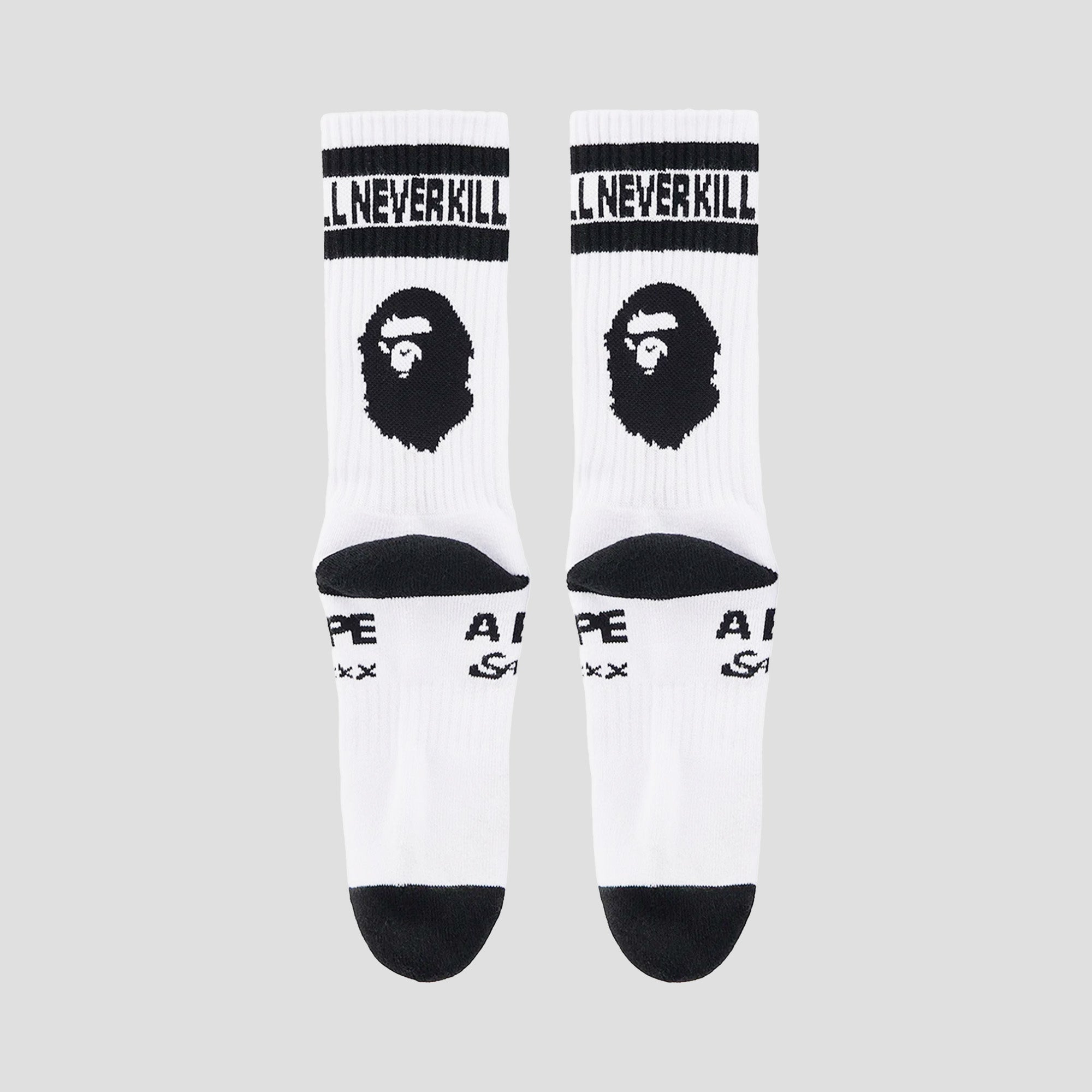 SAINT MXXXXXX x A BATHING APE® CAMO SOCKS