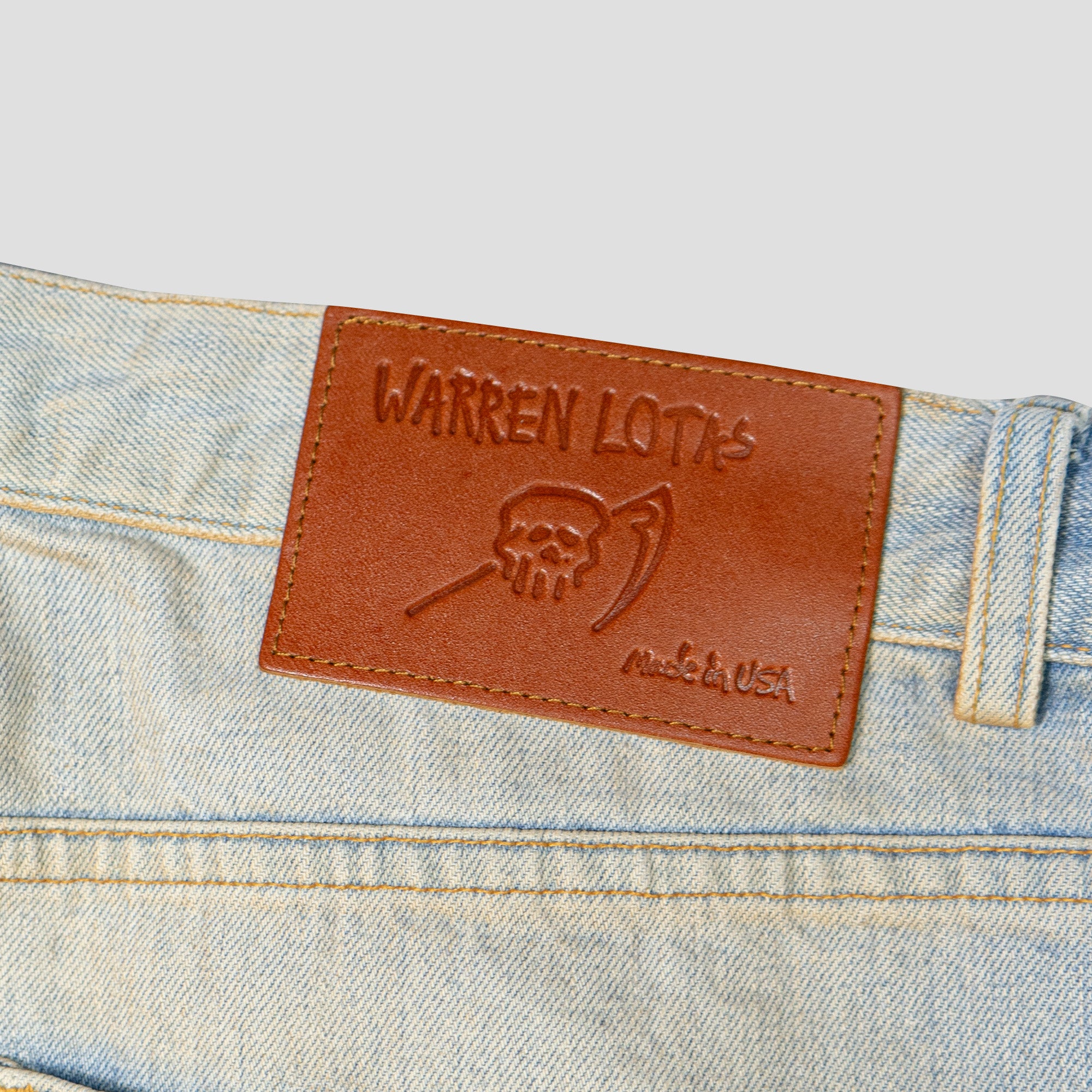 BAGGY PRINTED JEANS