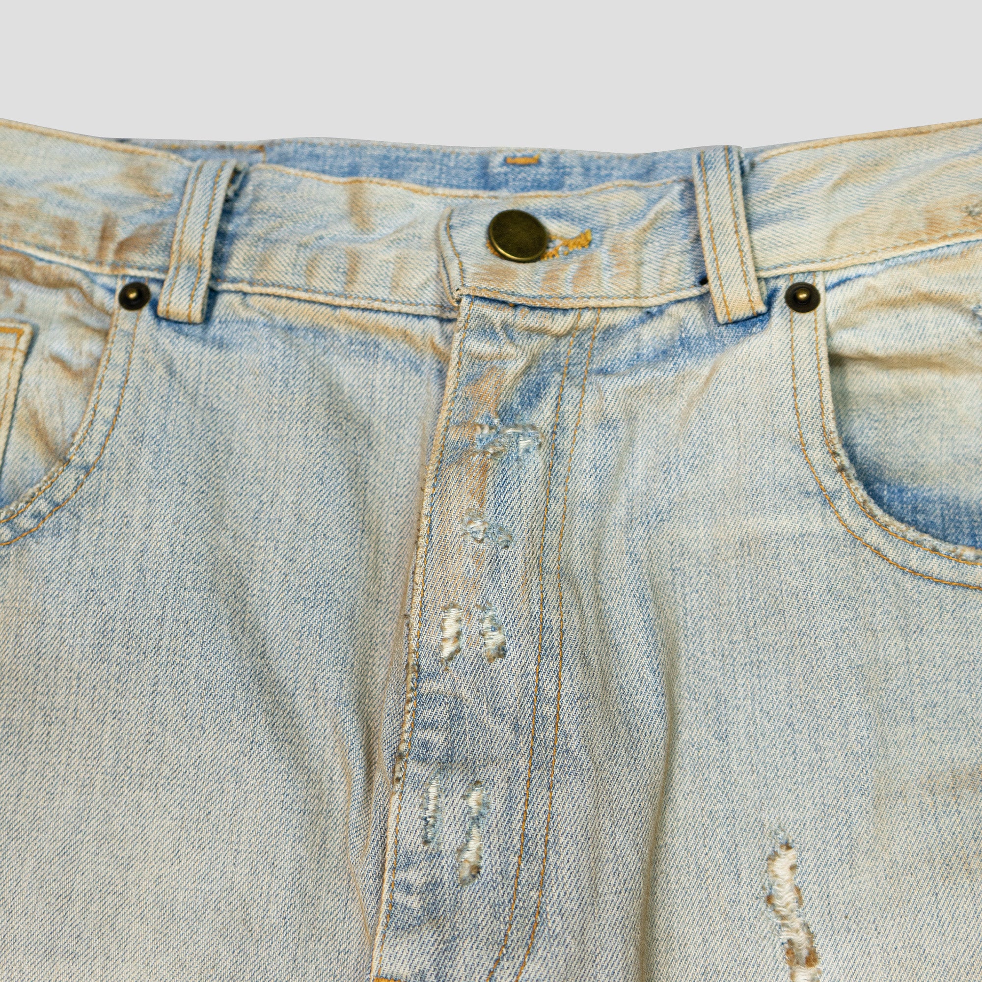 BAGGY PRINTED JEANS
