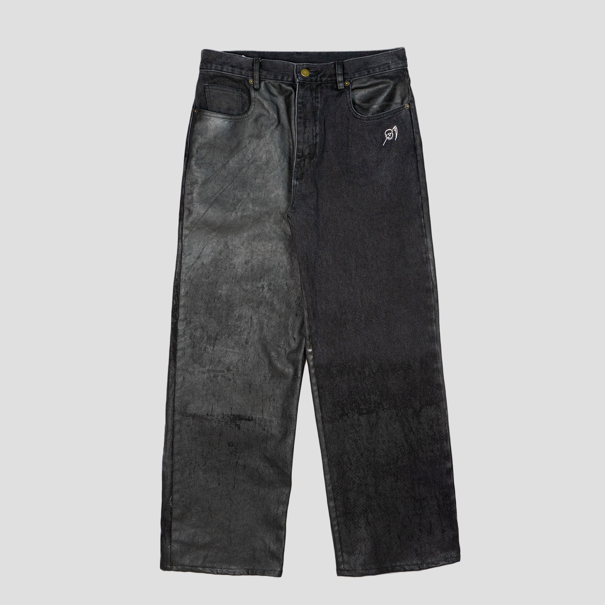 BAGGY PRINTED JEANS